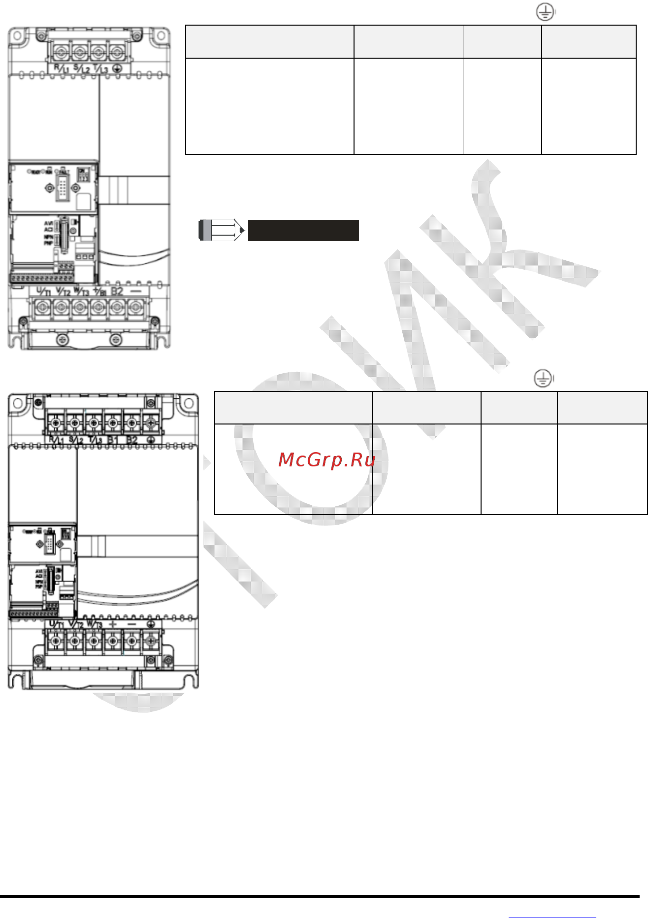 Delta Electronics VFD037E43A [44/342] Примечание