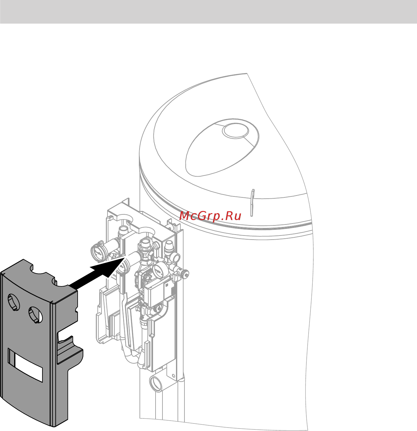 Viessmann Vitocell 340-M [24/40] Монтаж теплоизоляционной крышки