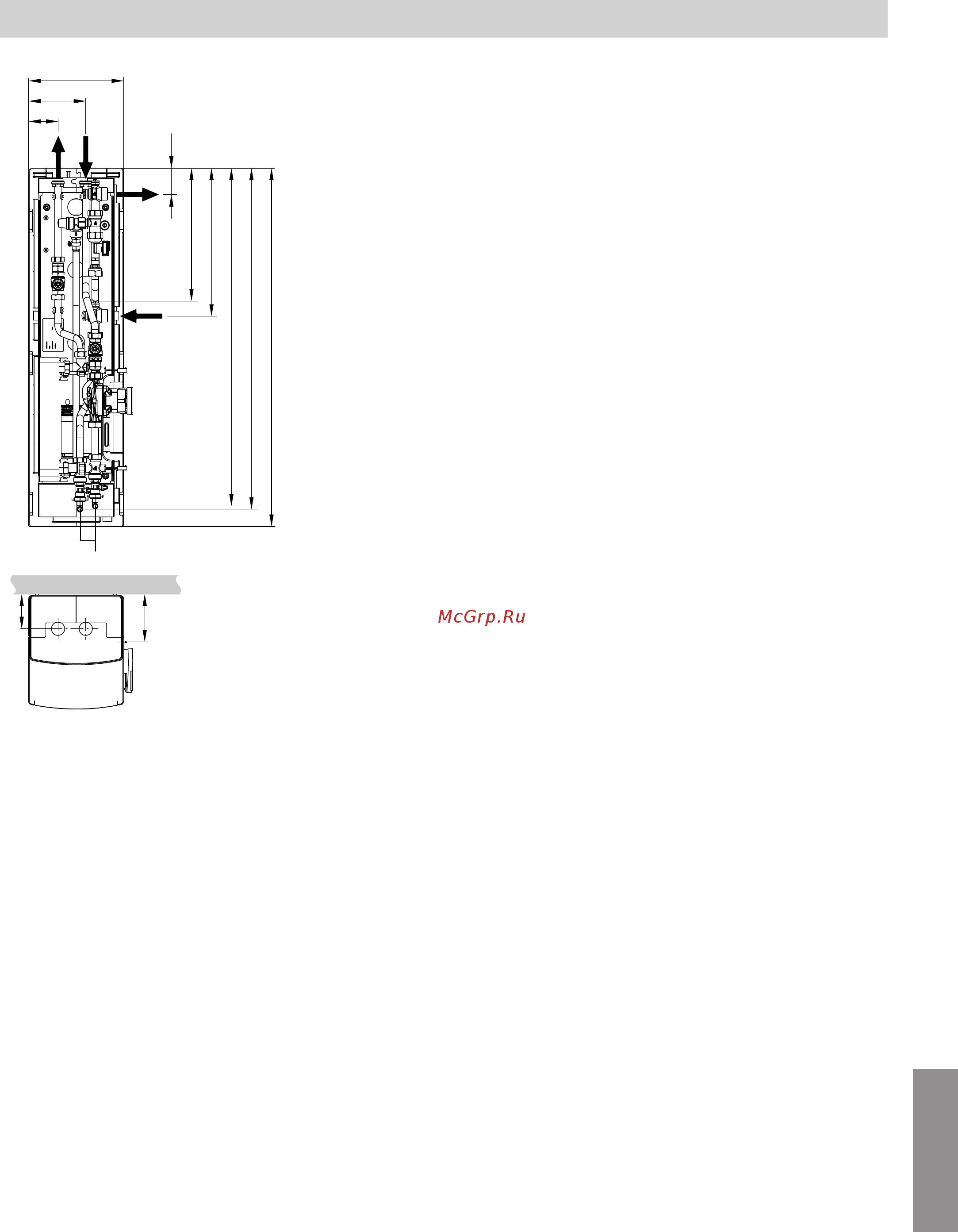 Viessmann Vitotrans 353 [27/32] Размеры