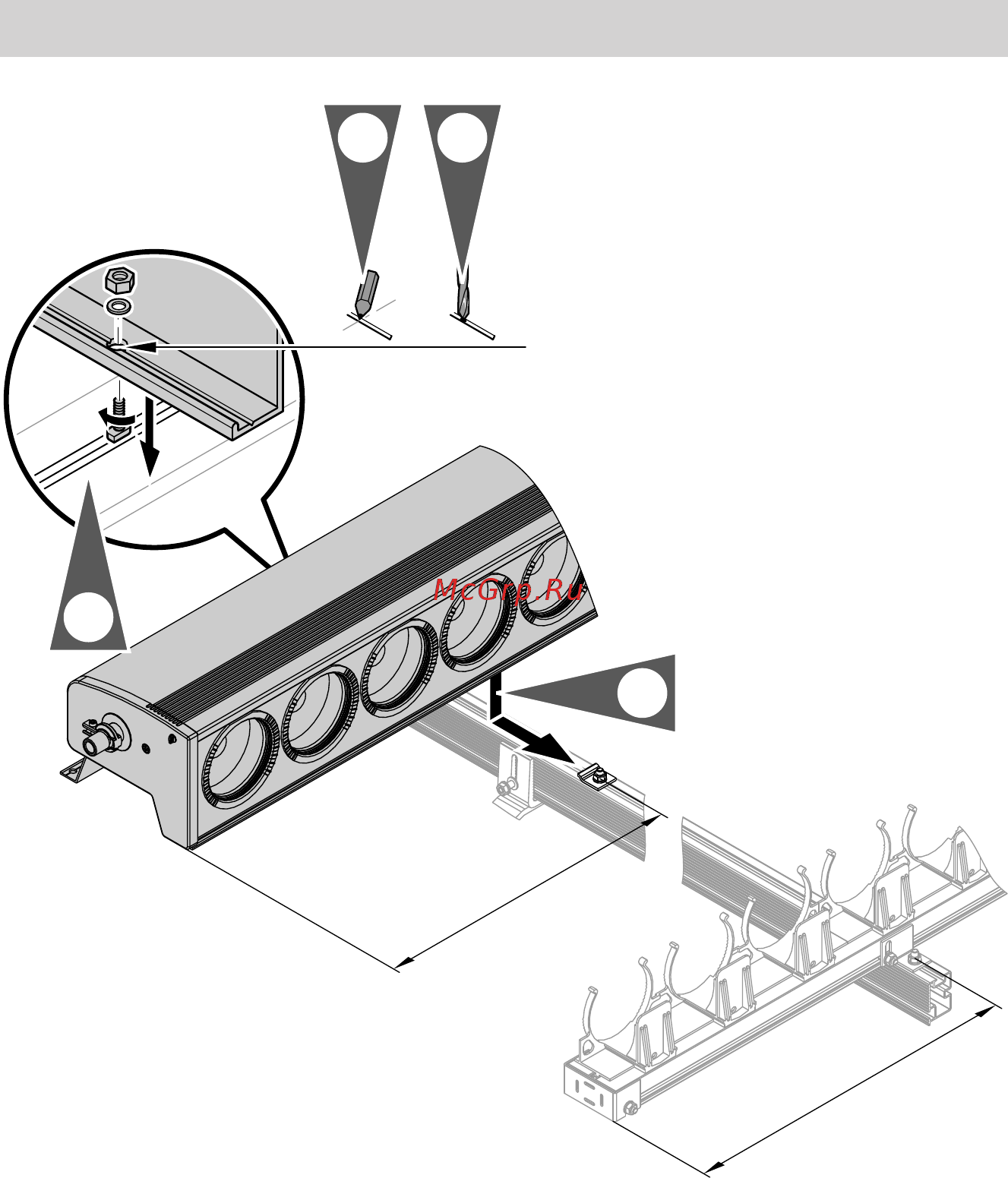 Viessmann Vitosol 200-T SPE [27/84] Монтаж на скатных крышах с помощью стропильных