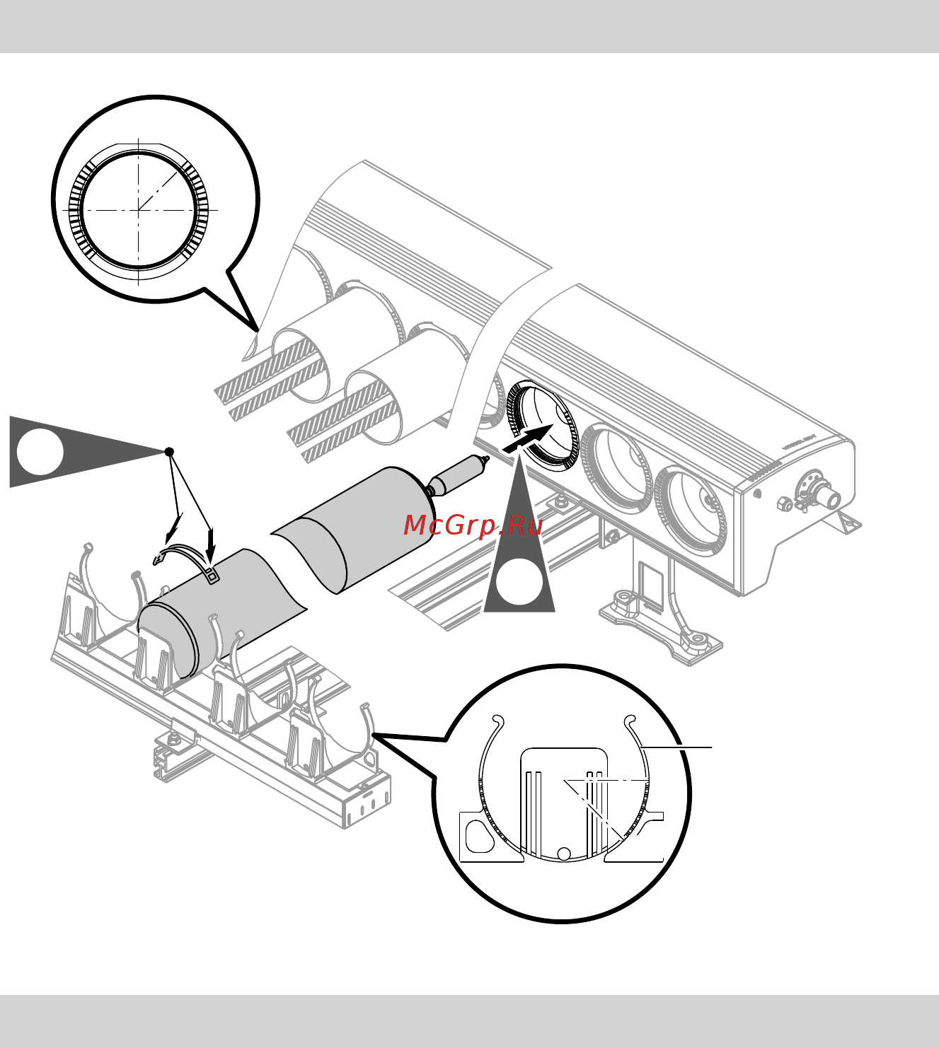 Viessmann Vitosol 200-T SPE [75/84] Монтаж вакуумных трубо
