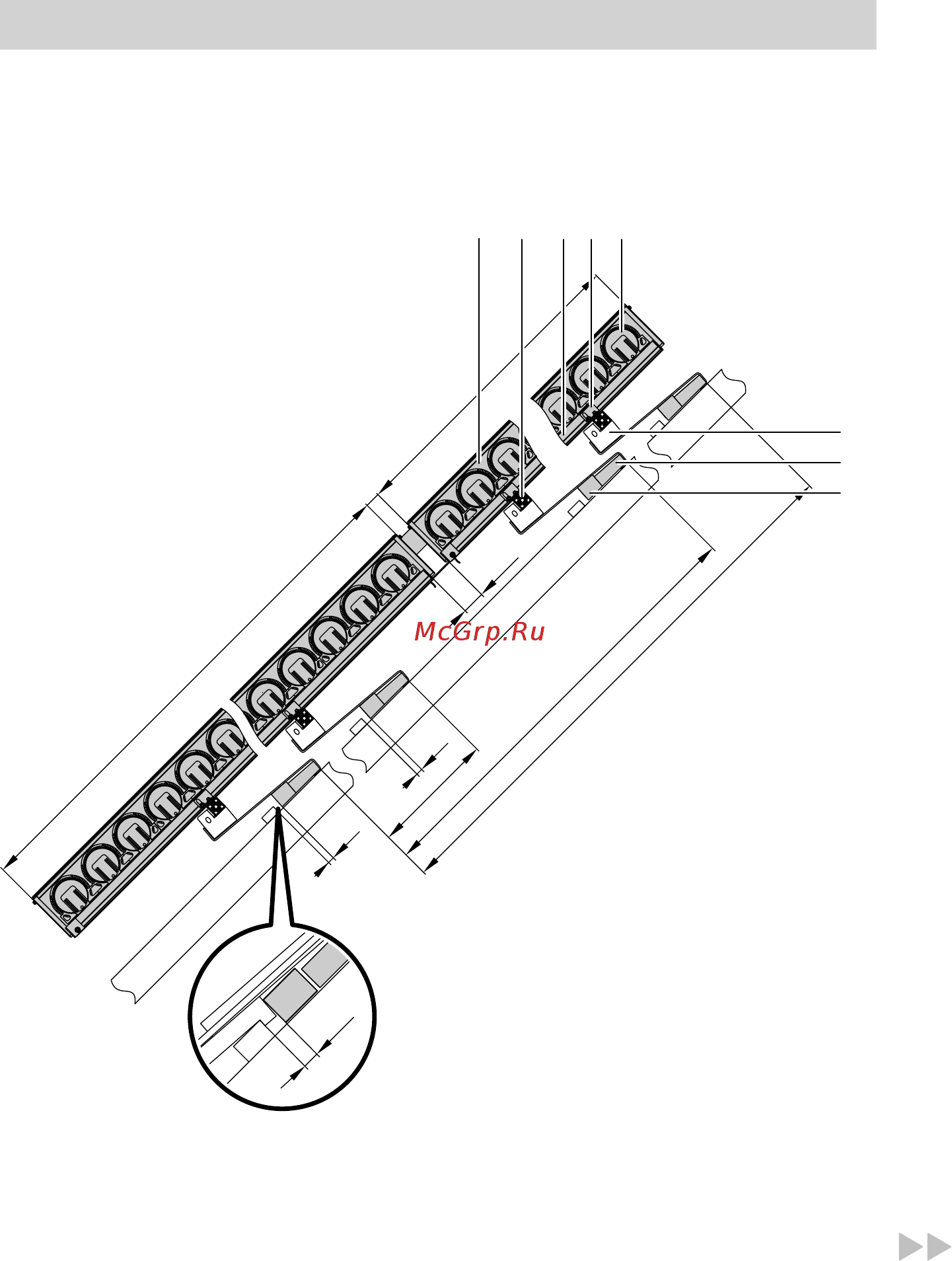 Viessmann Vitosol 200-T SPE [11/72] Монтаж на скатных крышах с помощью кровельных
