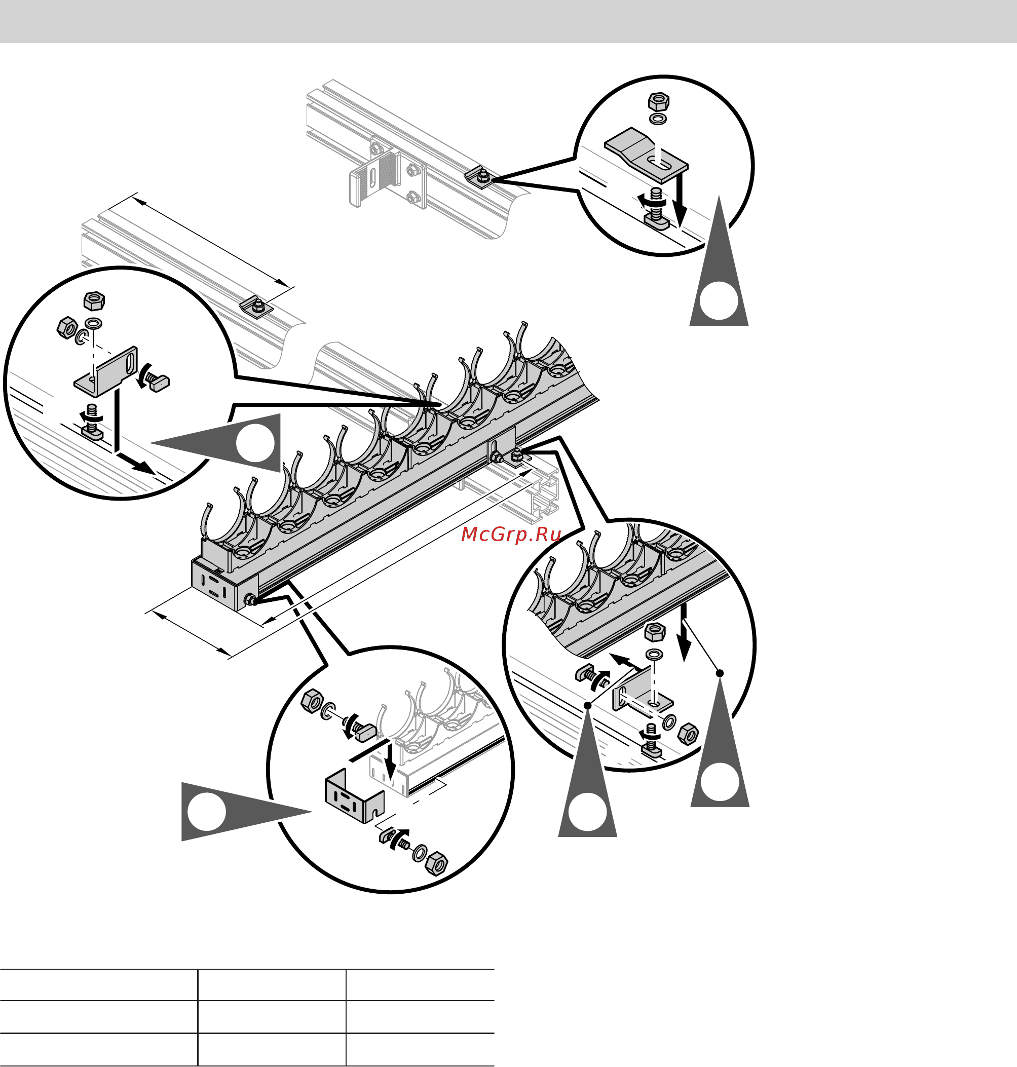 Viessmann Vitosol 300-T SP3B [31/68] Монтаж на скатных крышах с помощью стропильных