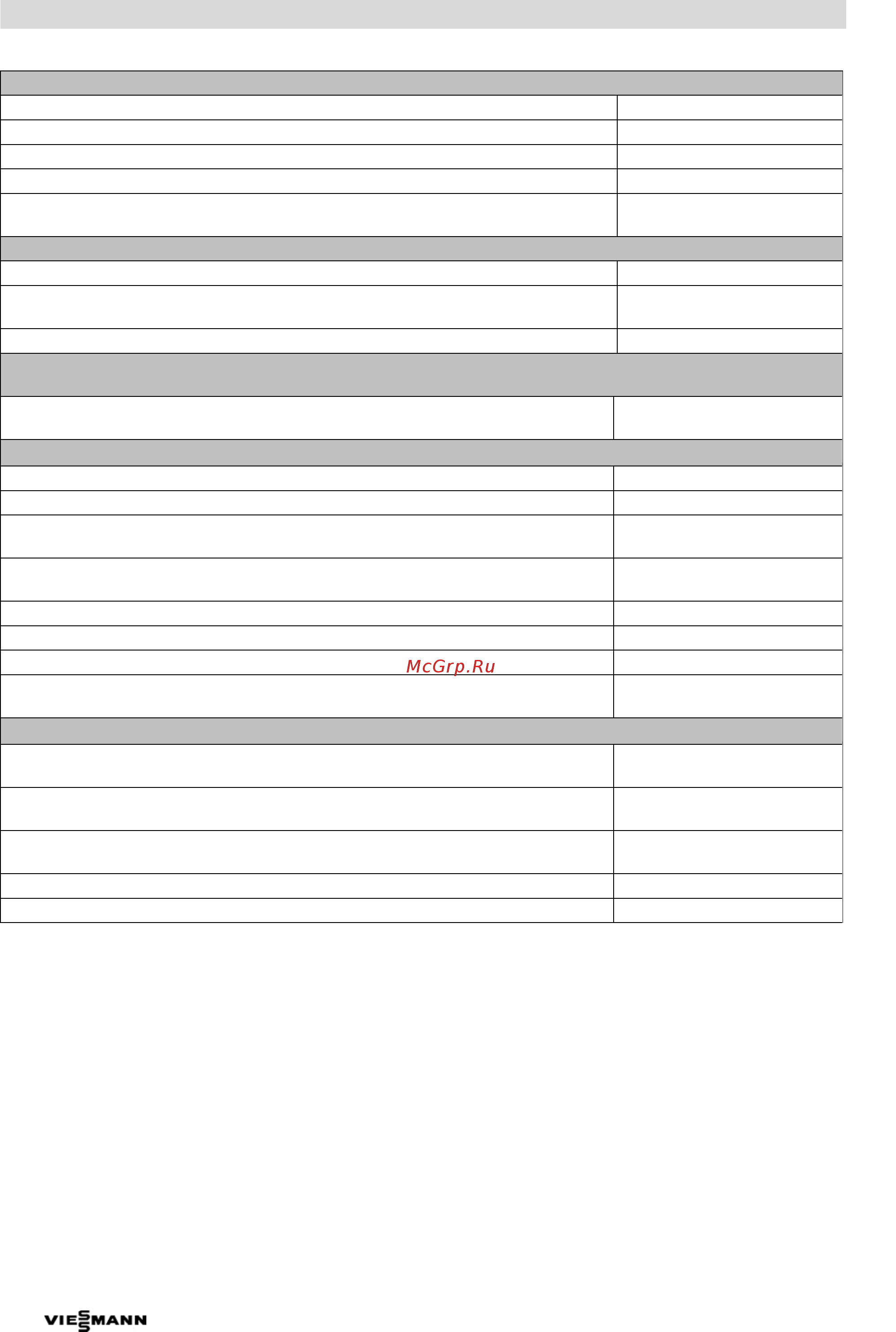 Viessmann Vitobloc 200 EM-50/81 [22/32] Технические характеристики