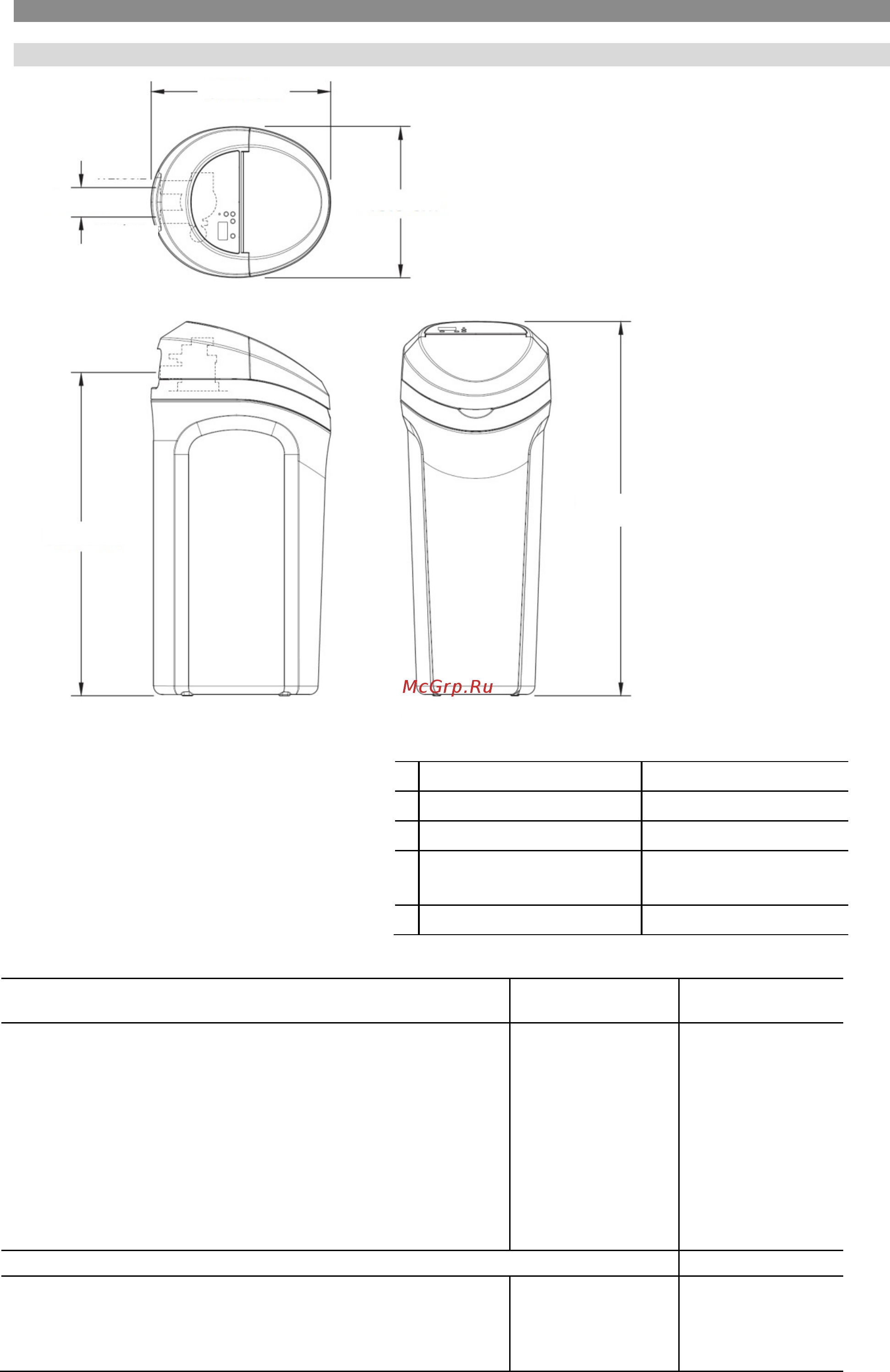 Viessmann Aquahome 20-N [27/42] Размеры и технические данные