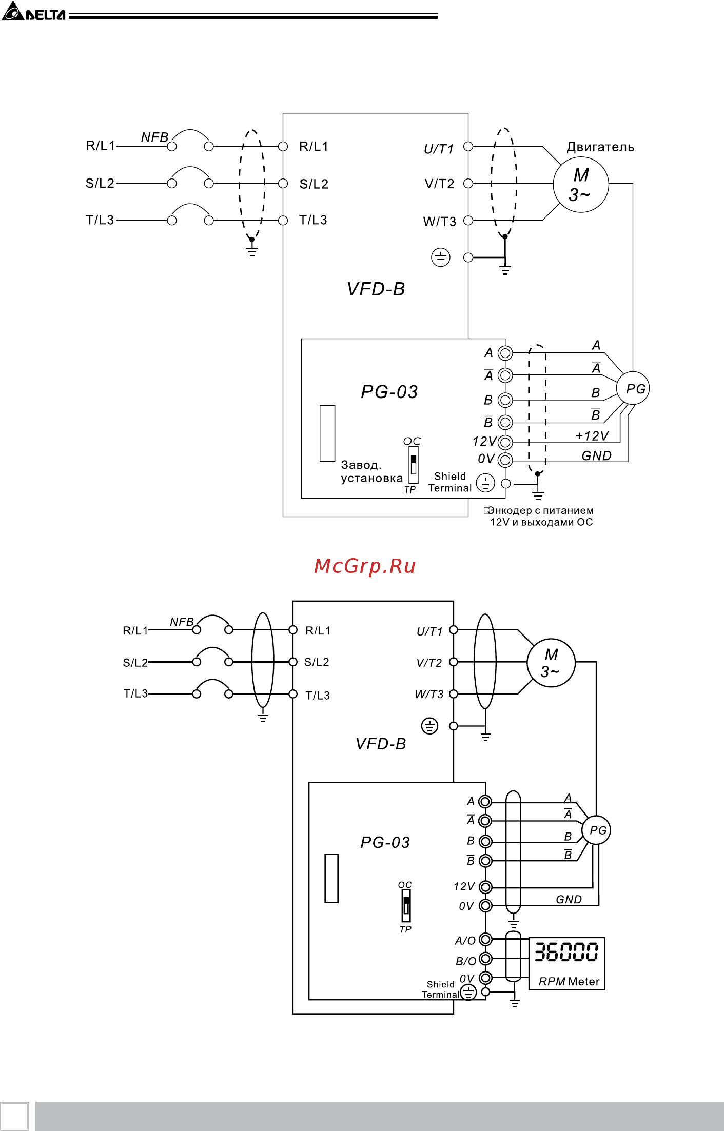 Delta Electronics VFD750B43C [180/208] Преобразователь частоты vfd b