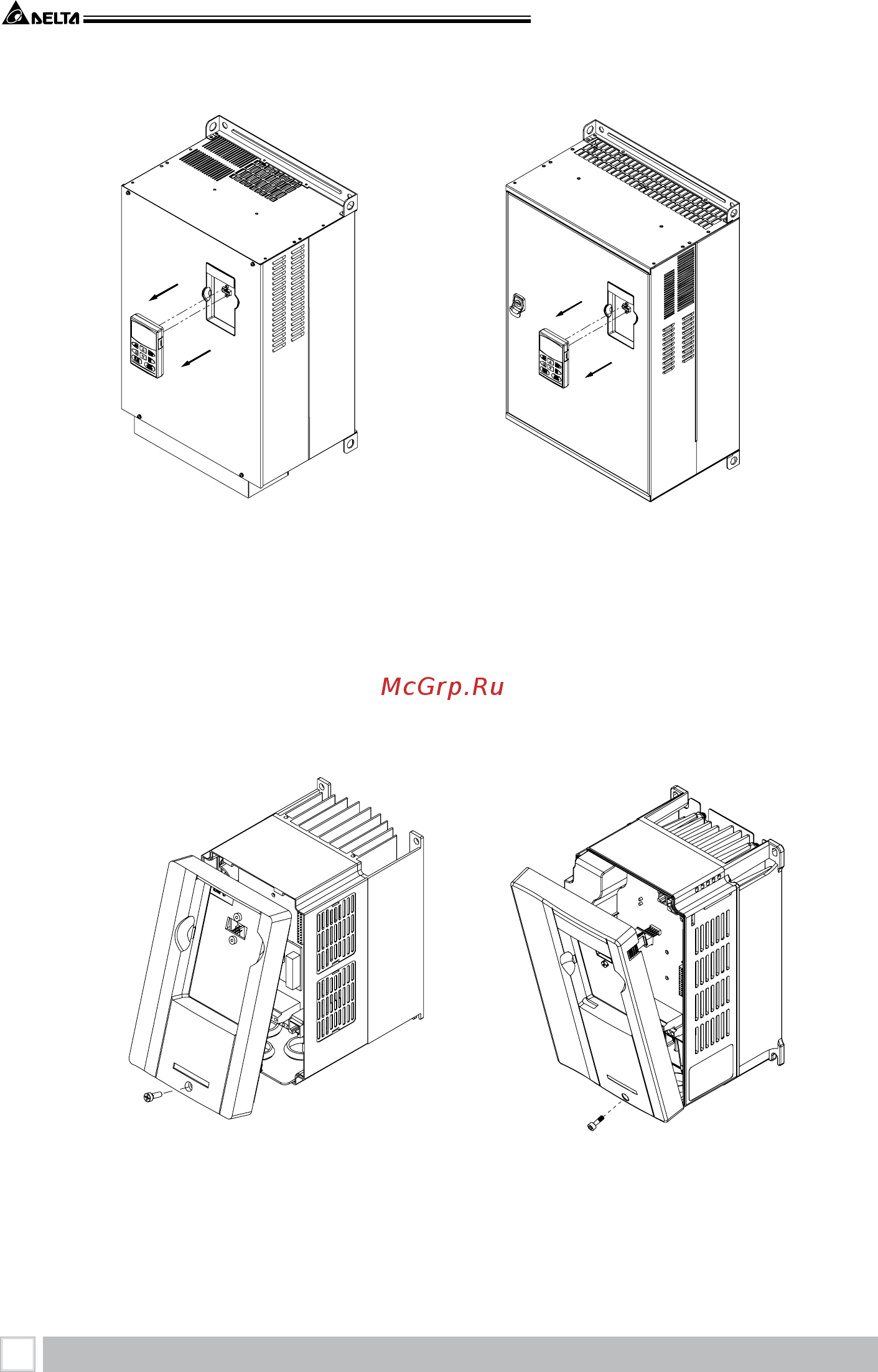 Delta Electronics VFD185B43A [24/208] Преобразователь частоты vfd b