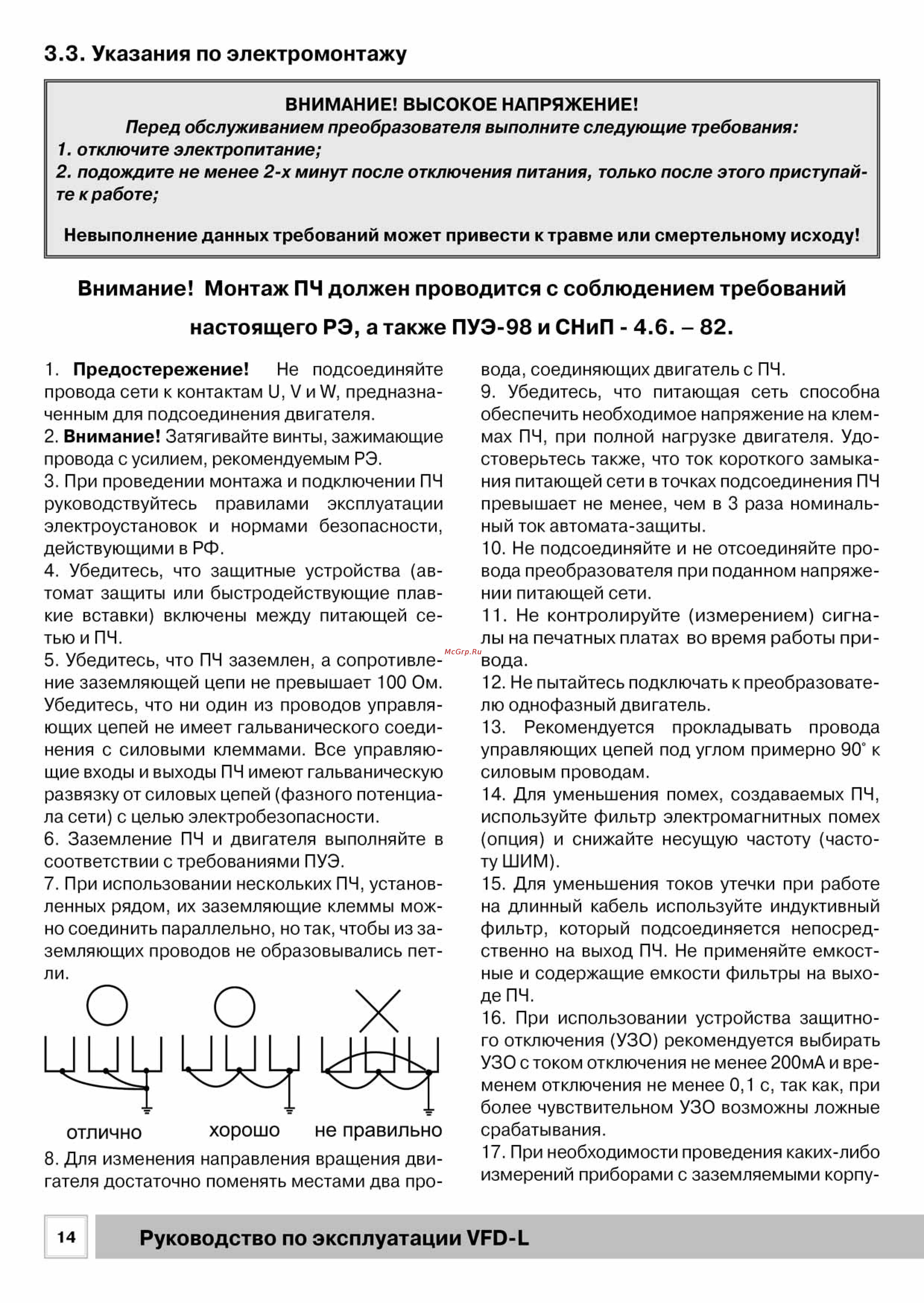 Delta Electronics VFD007L21B [14/50] Рэ_vdf_l_201514