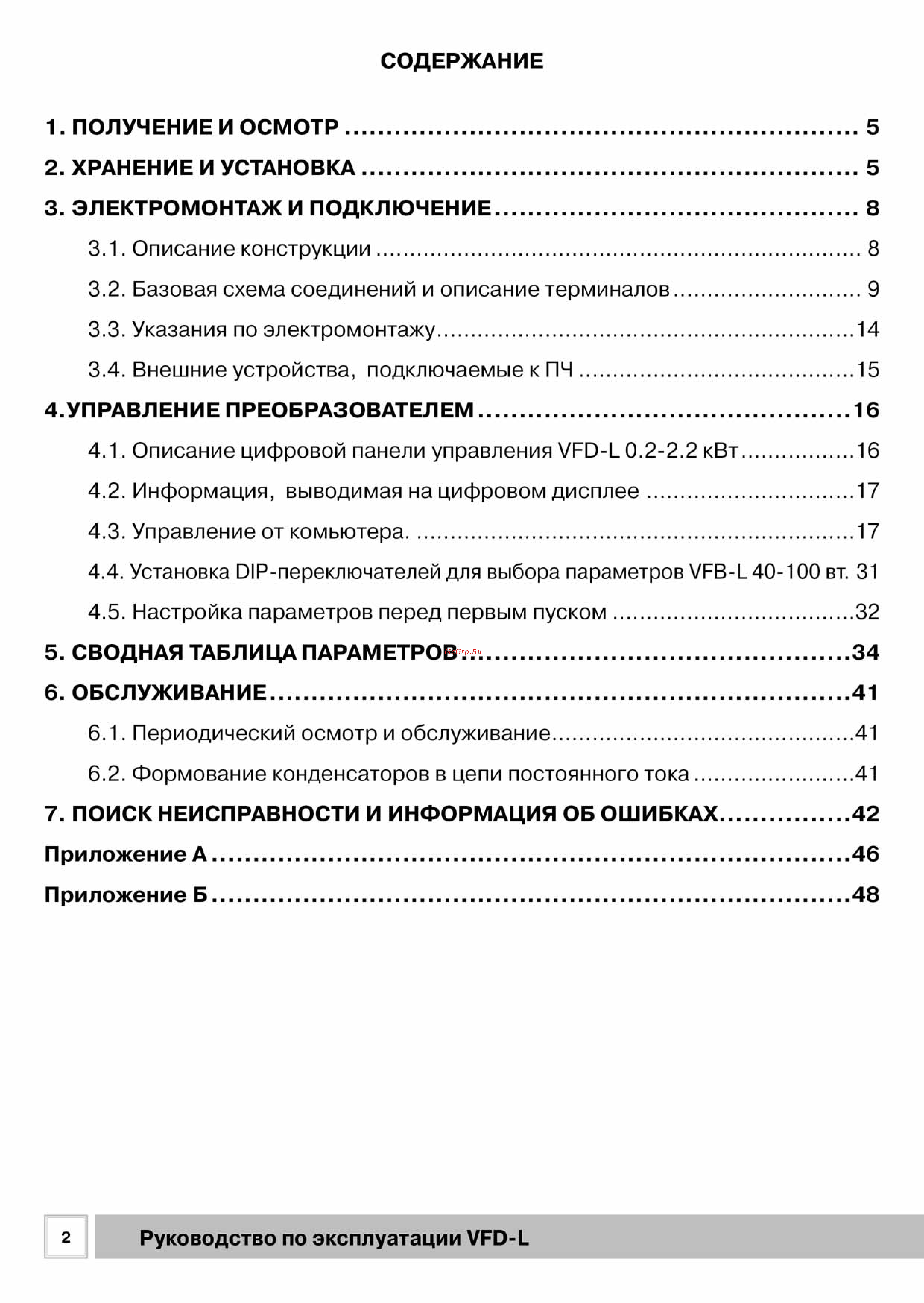 Delta Electronics VFD007L21B [2/50] Рэ_vdf_l_20152