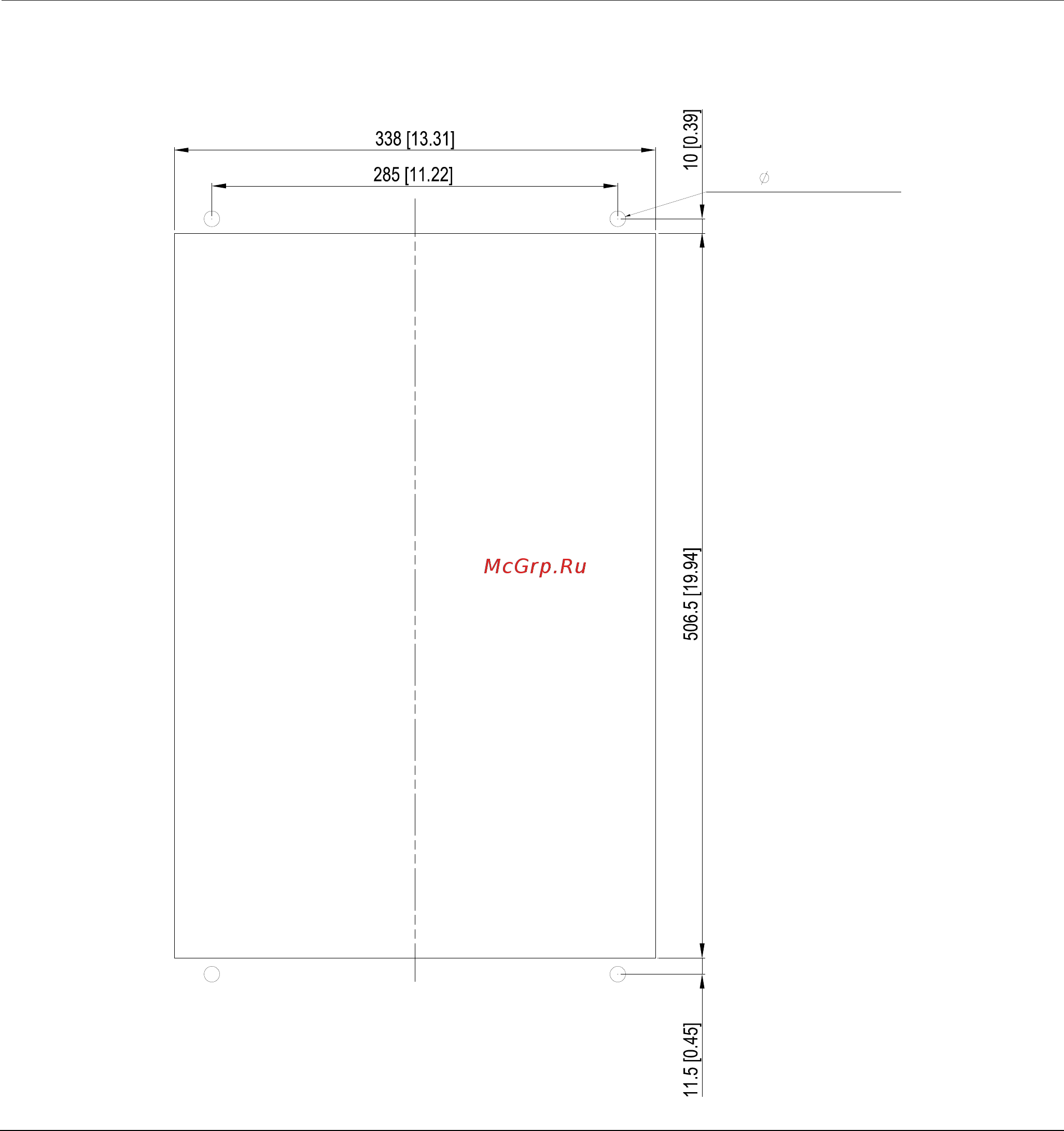 Delta Electronics VFD015CH43A-21 [118/637] Типоразмер d