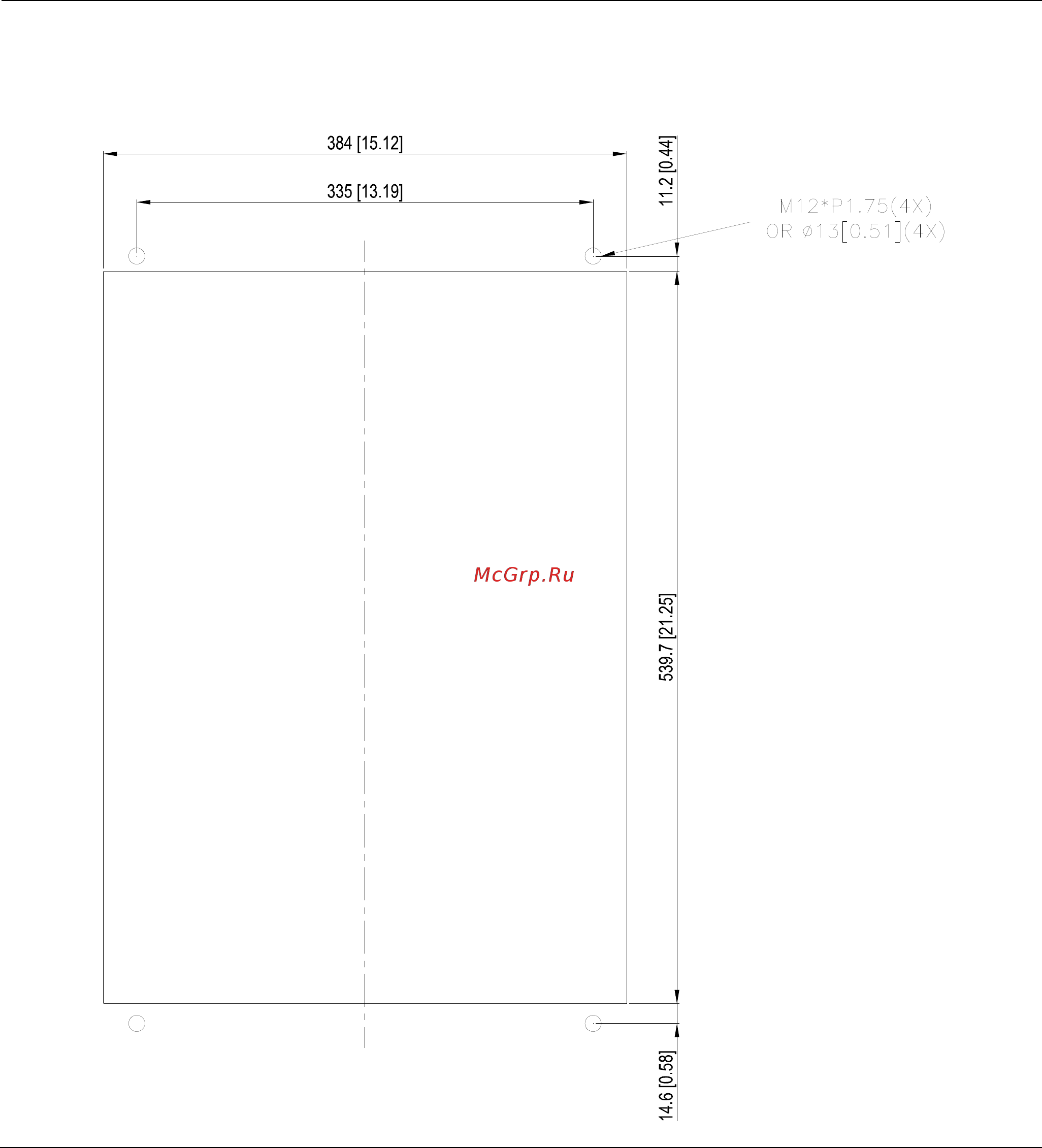 Delta Electronics VFD1600CH43A-21 [120/637] Типоразмер e