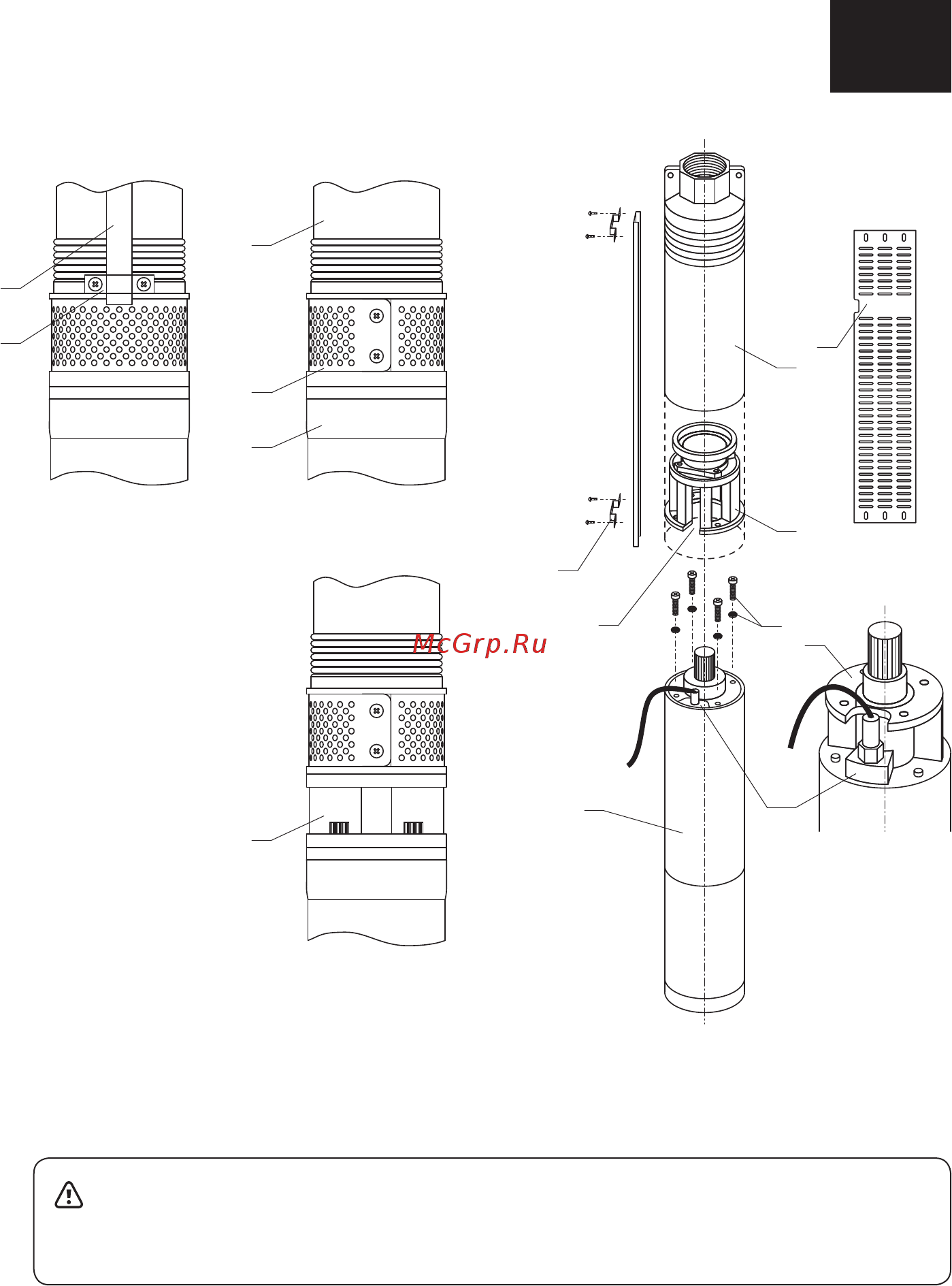 Unipump ЭЦВ 5-30-61 [17/26] Электроподключение