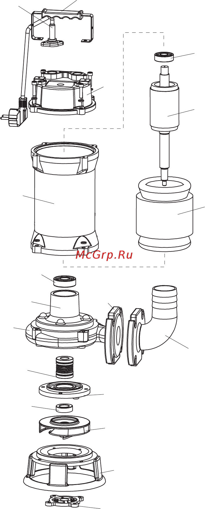 Unipump FEKAMAX 12-10-1,1 [7/18] Устройство насоса