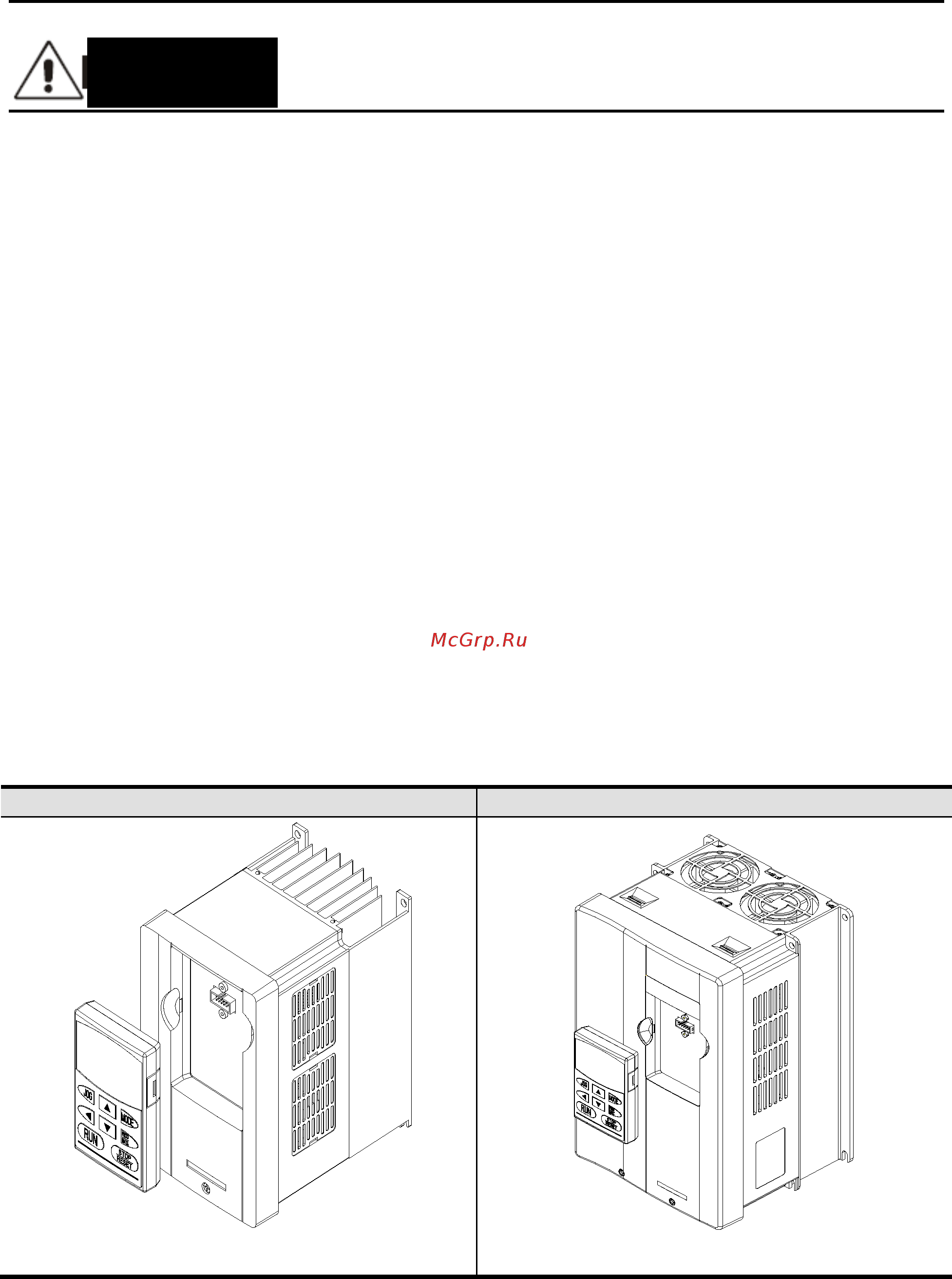 Delta Electronics VFD075V43A-2 [11/288] Внимание