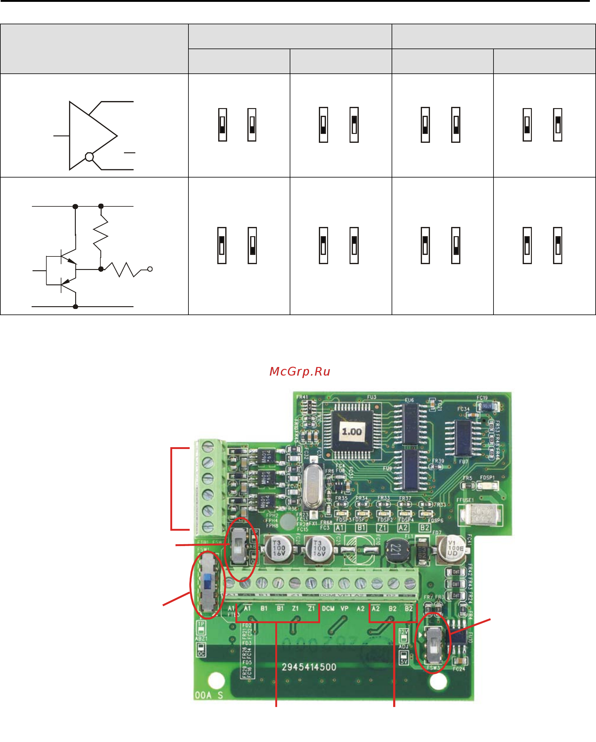 Delta Electronics VFD300V43A-2 [261/288] В плата emv pg01o