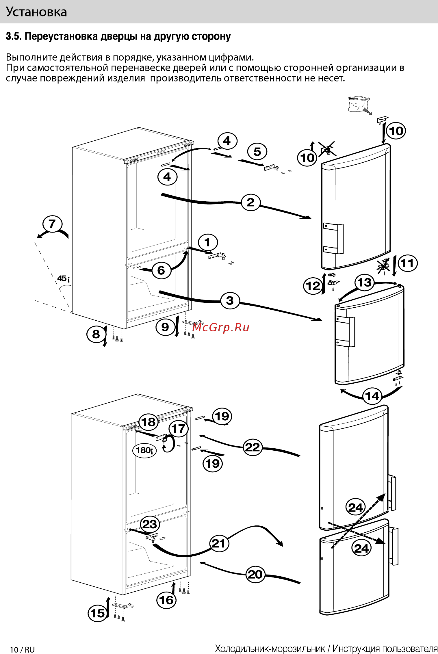 Beko CNMV5335EA0W [10/28] Установка