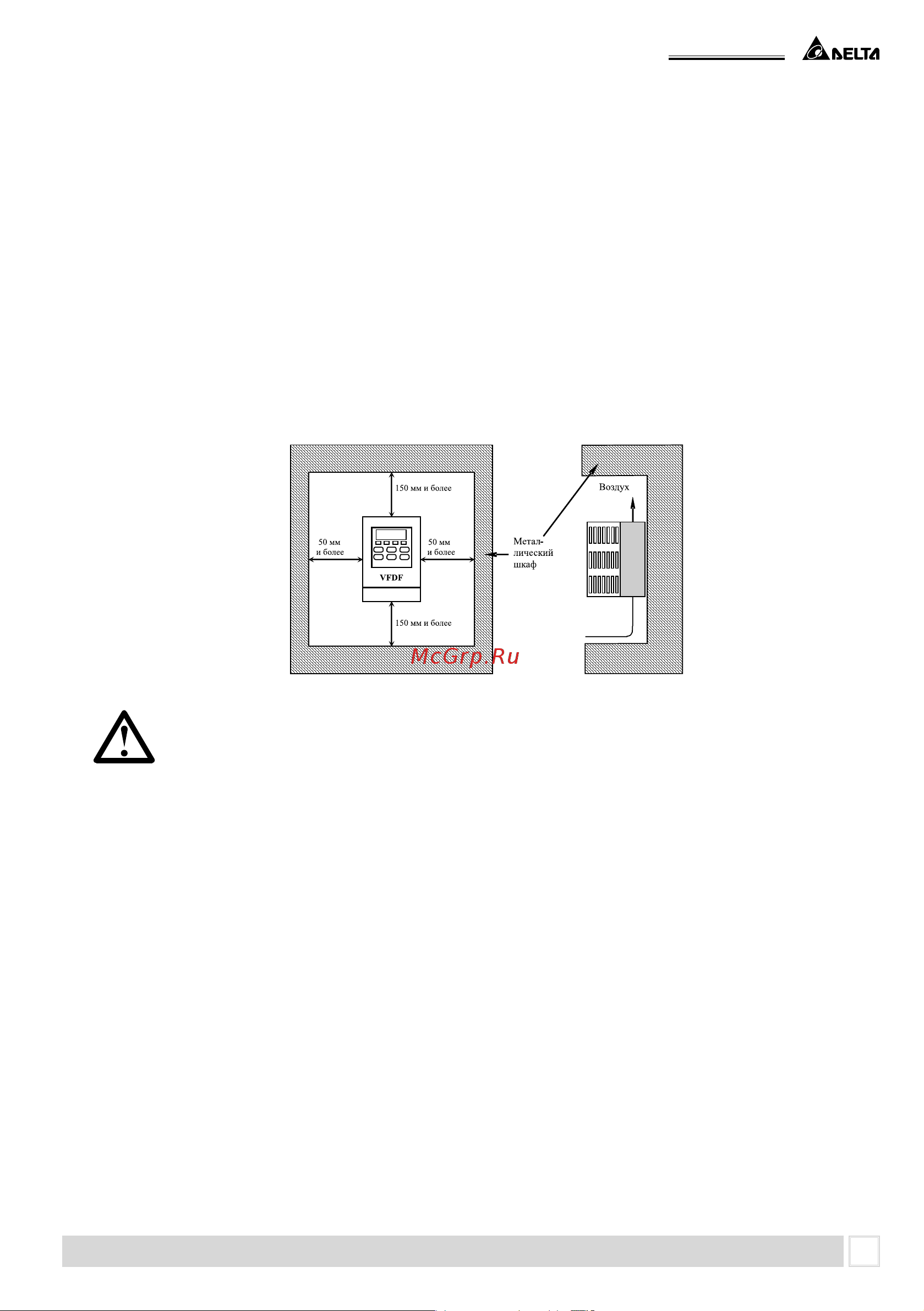 Delta Electronics VFD1850F43A [7/144] Глава 3 условия транспортирования хранения и использования