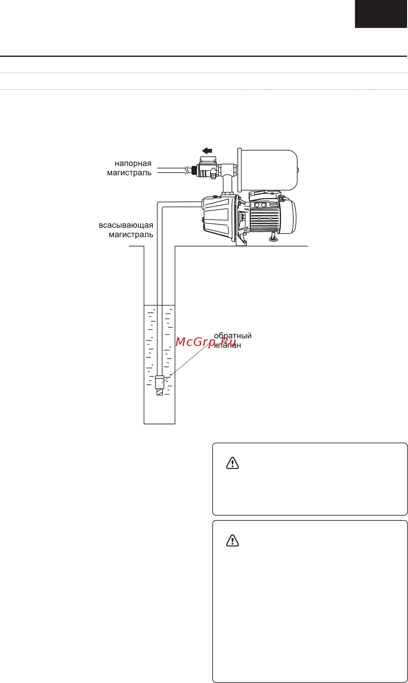 Unipump 19264 [7/11] Гидравлическое подключение