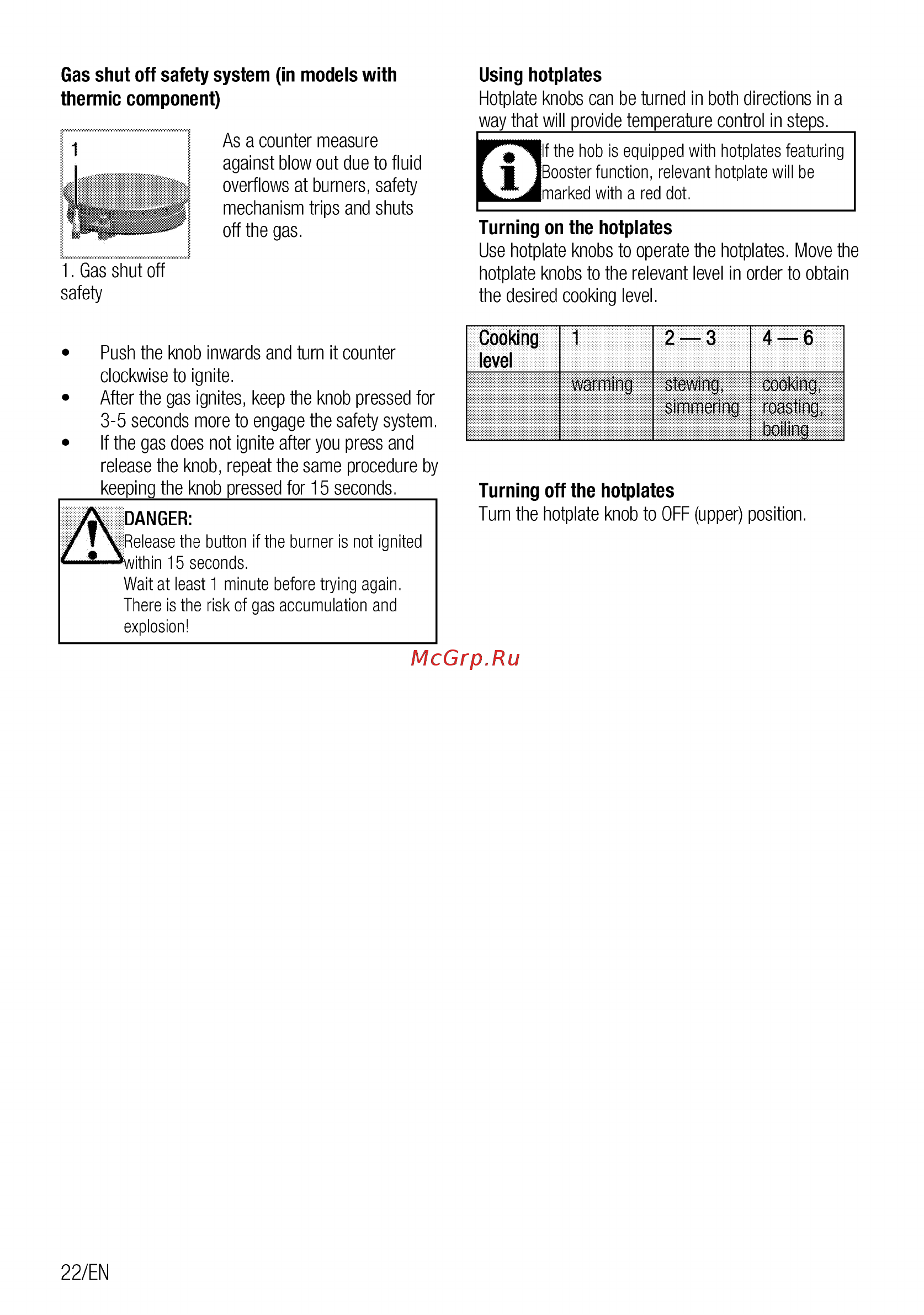 Beko FSE63110DW Инструкция по эксплуатации онлайн [22/72] 397245