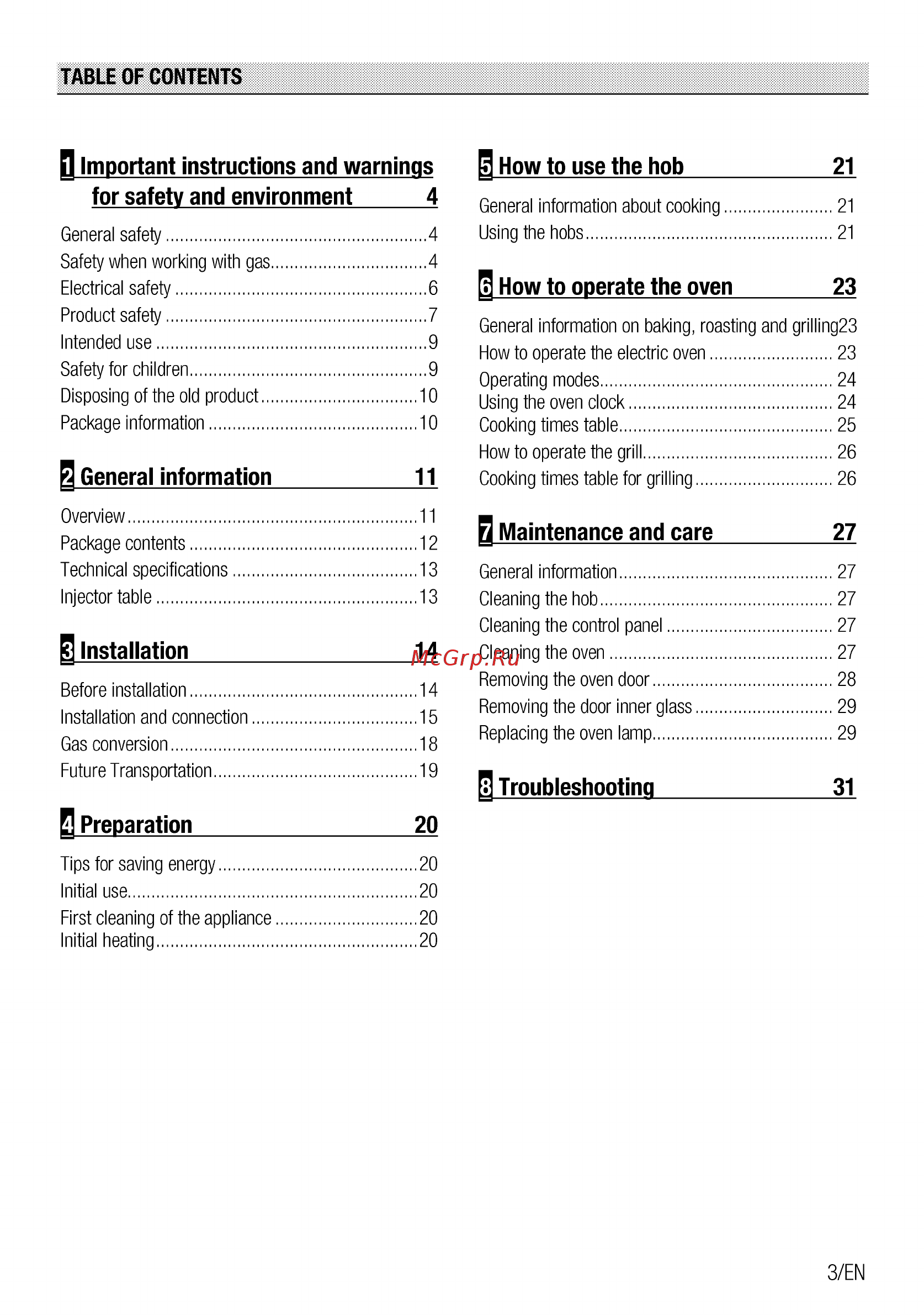 Beko FSE63110DW [3/72] B important instructions and warnings