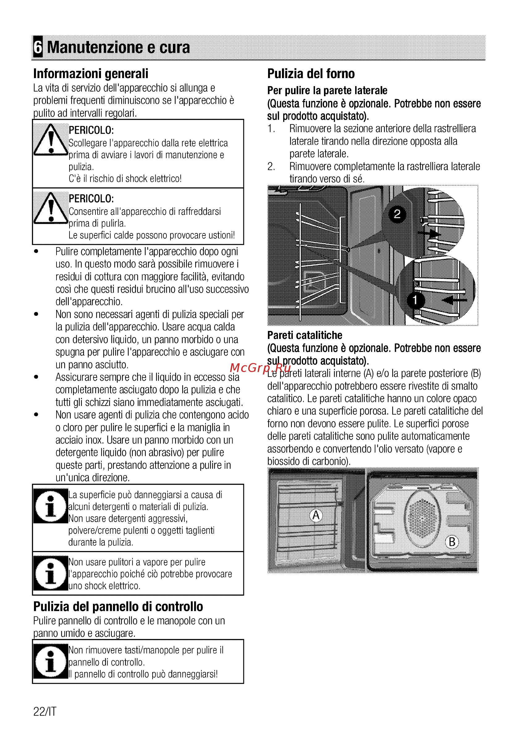 Beko BIE22000X [46/52] Manutenzione e cura