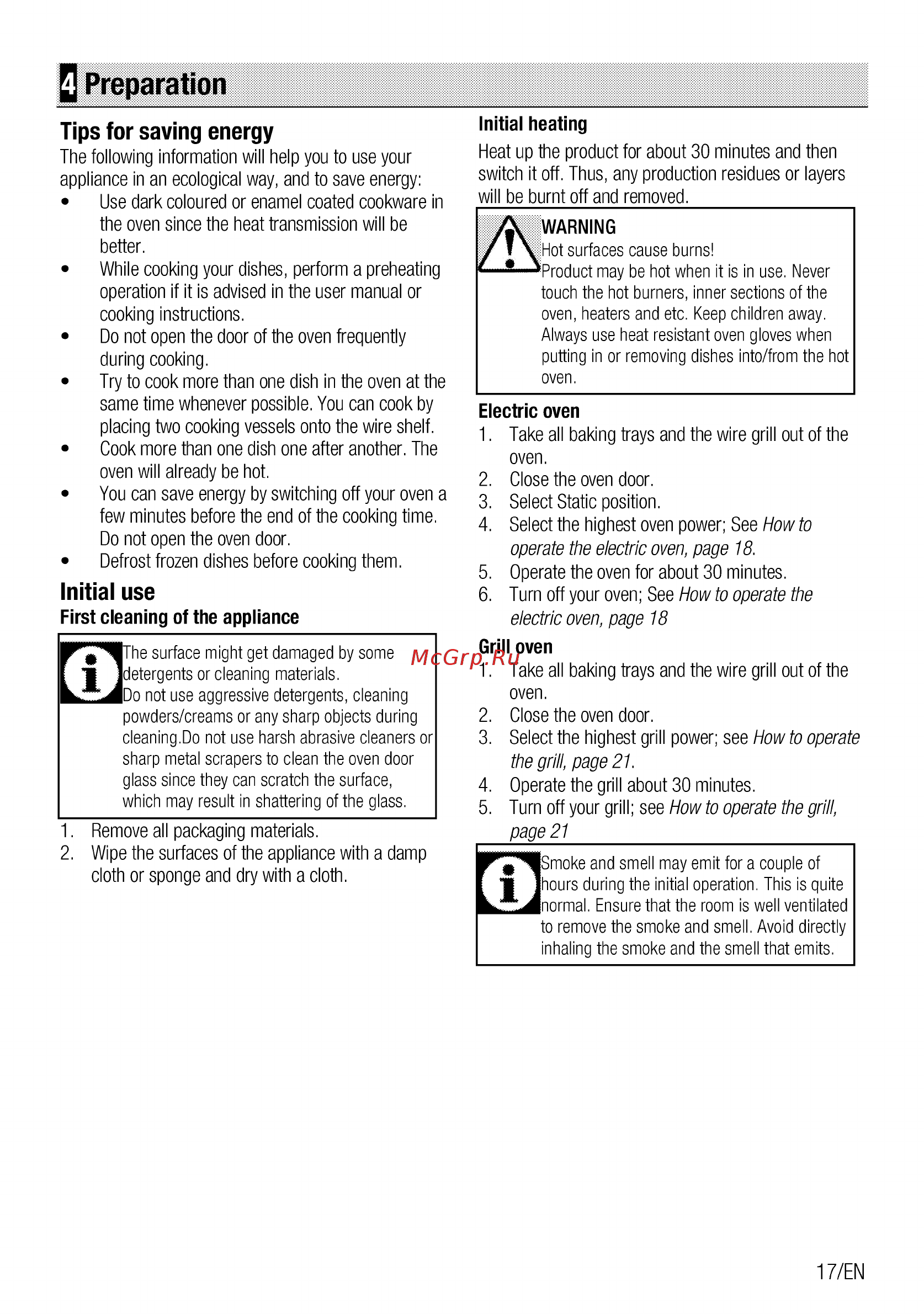 Beko BIE24100B [17/84] Q preparation