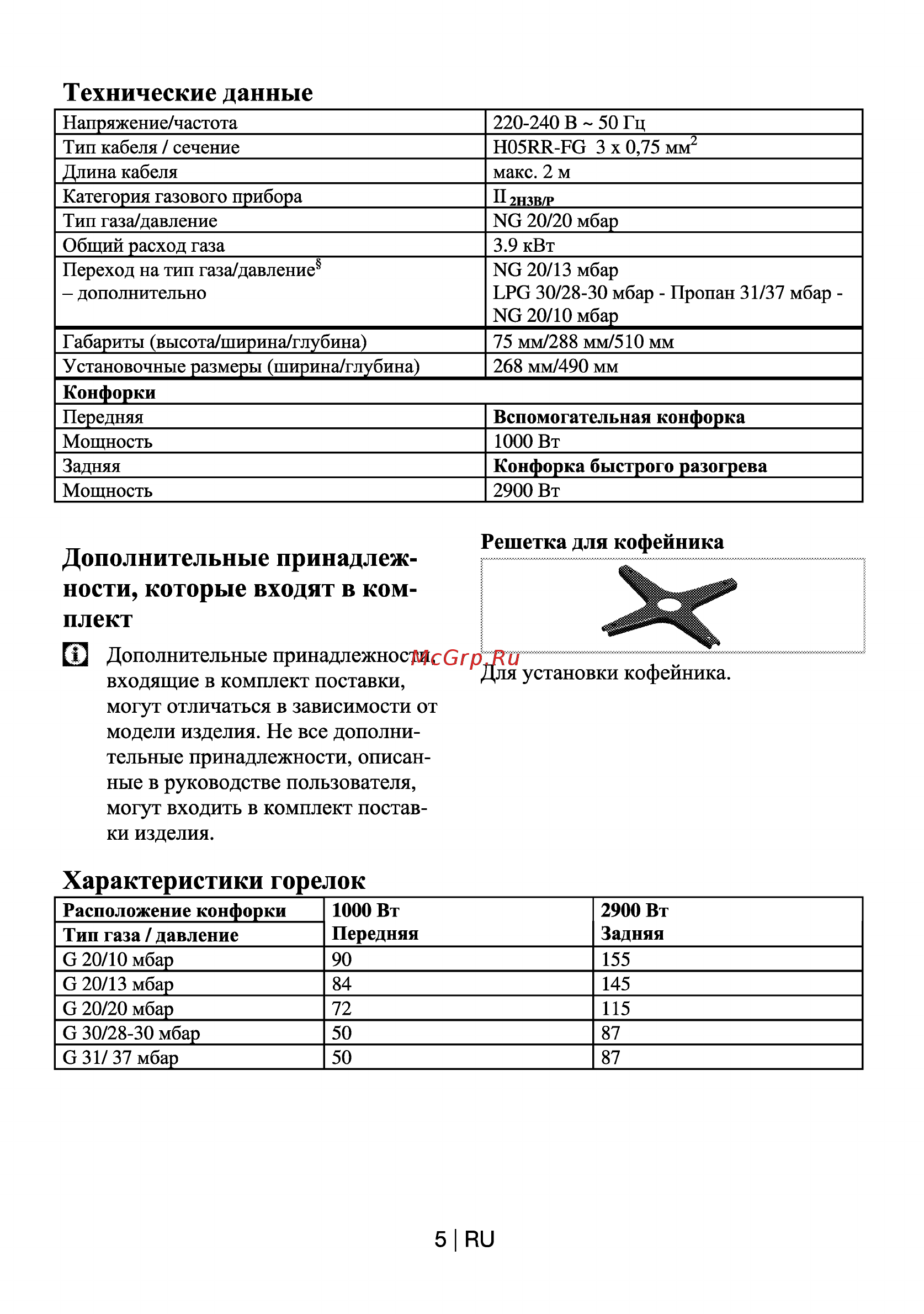 Beko HDCG32220FX [6/20] Дополнительные принадлеж ности которые входят в ком плект