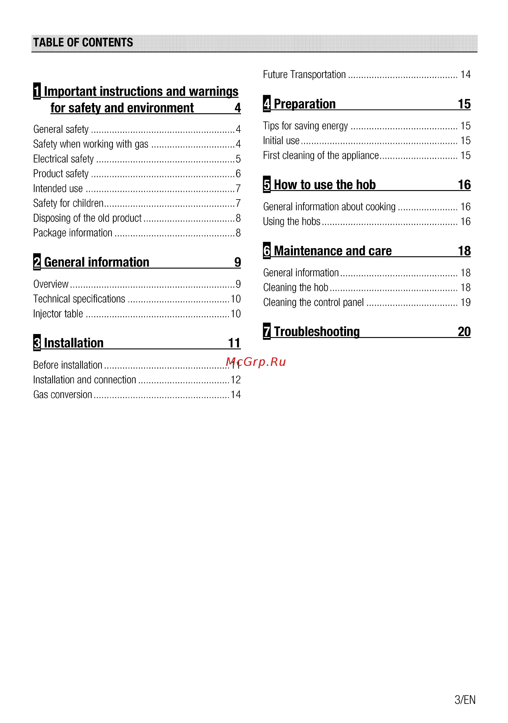 Beko HILW64225SW [3/68] Important instructions and warnings