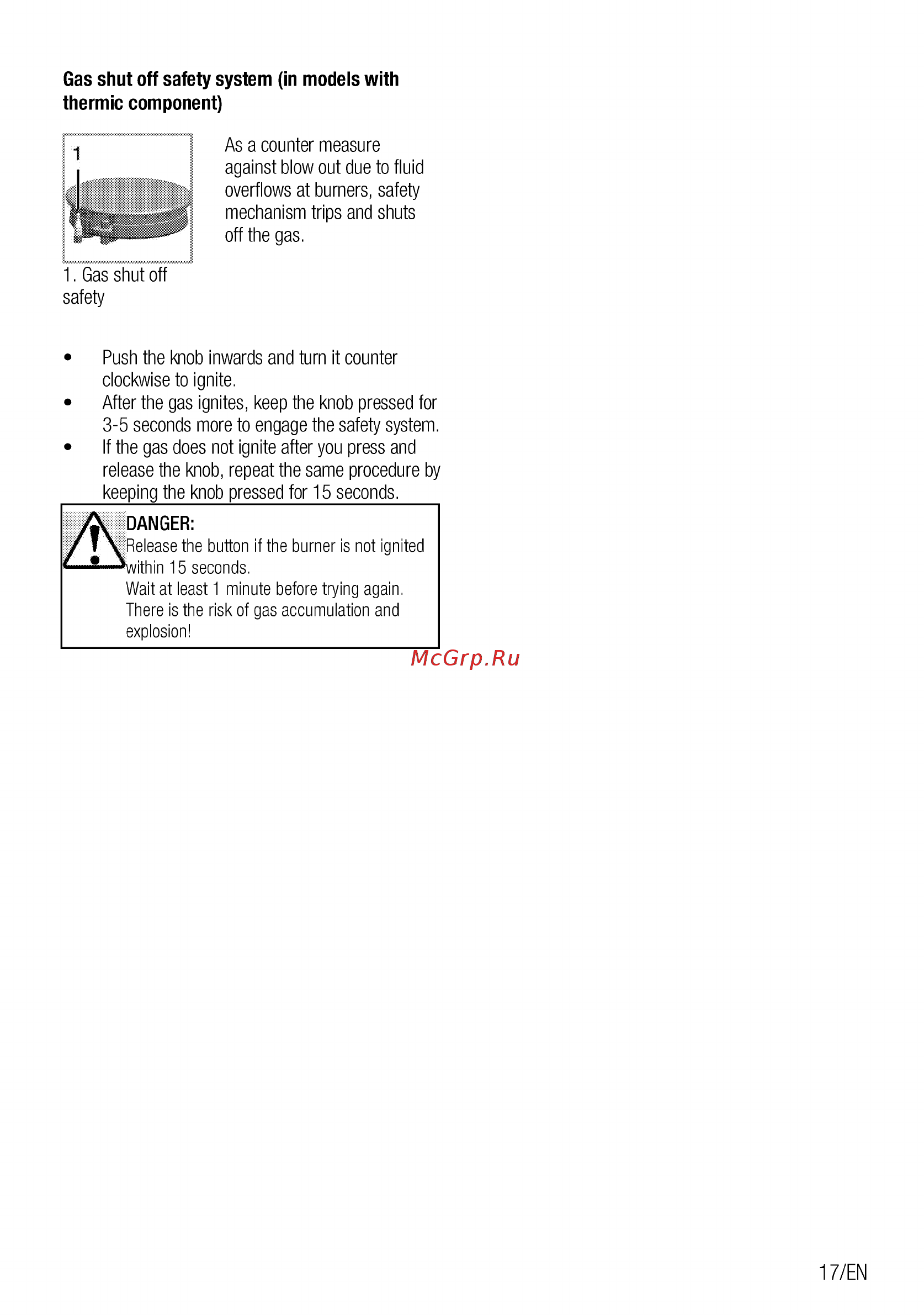 Beko HILG64225SBR [17/68] Vithin 15 seconds