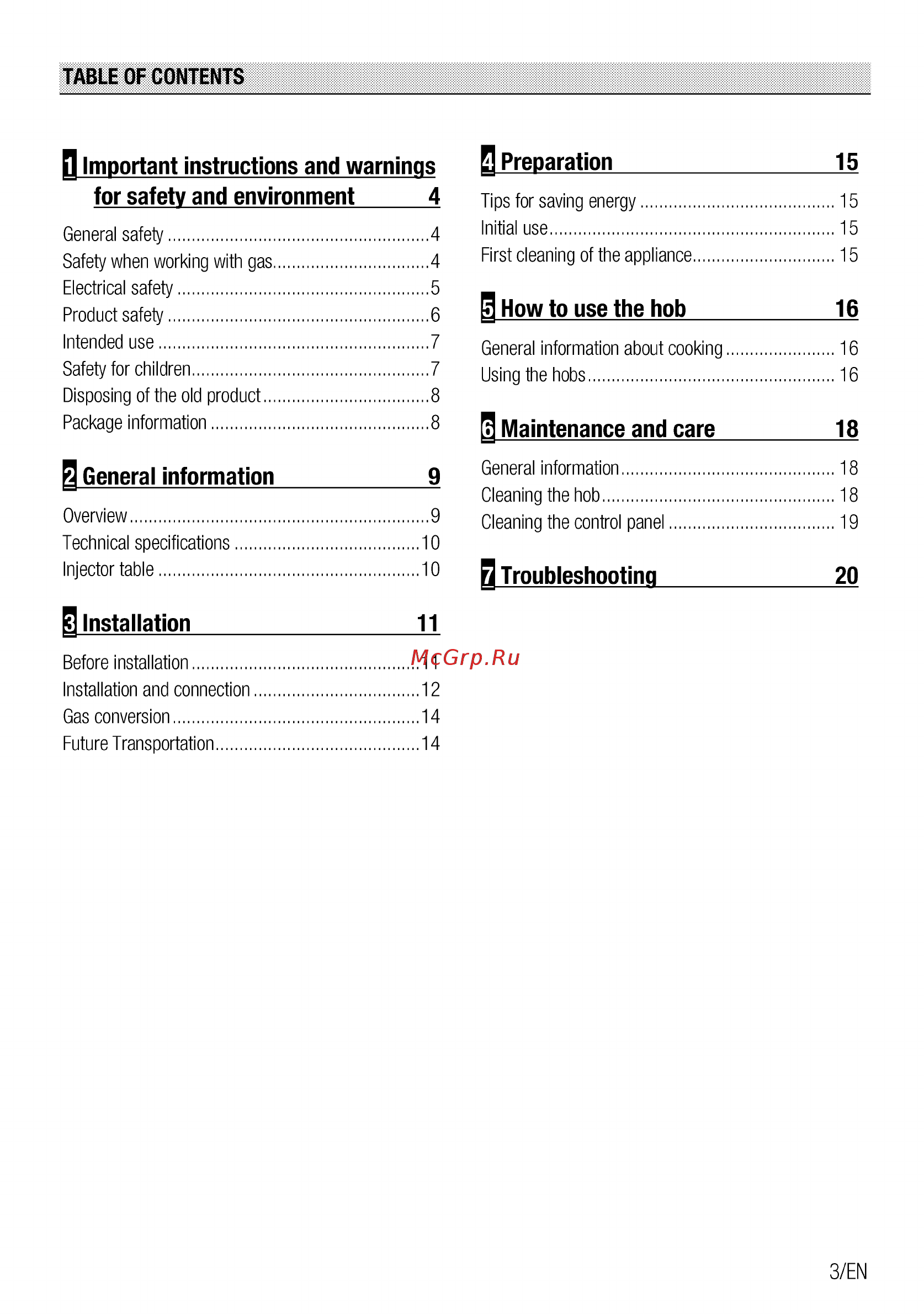 Beko HILG64225SBR [3/68] Important instructions and warnings