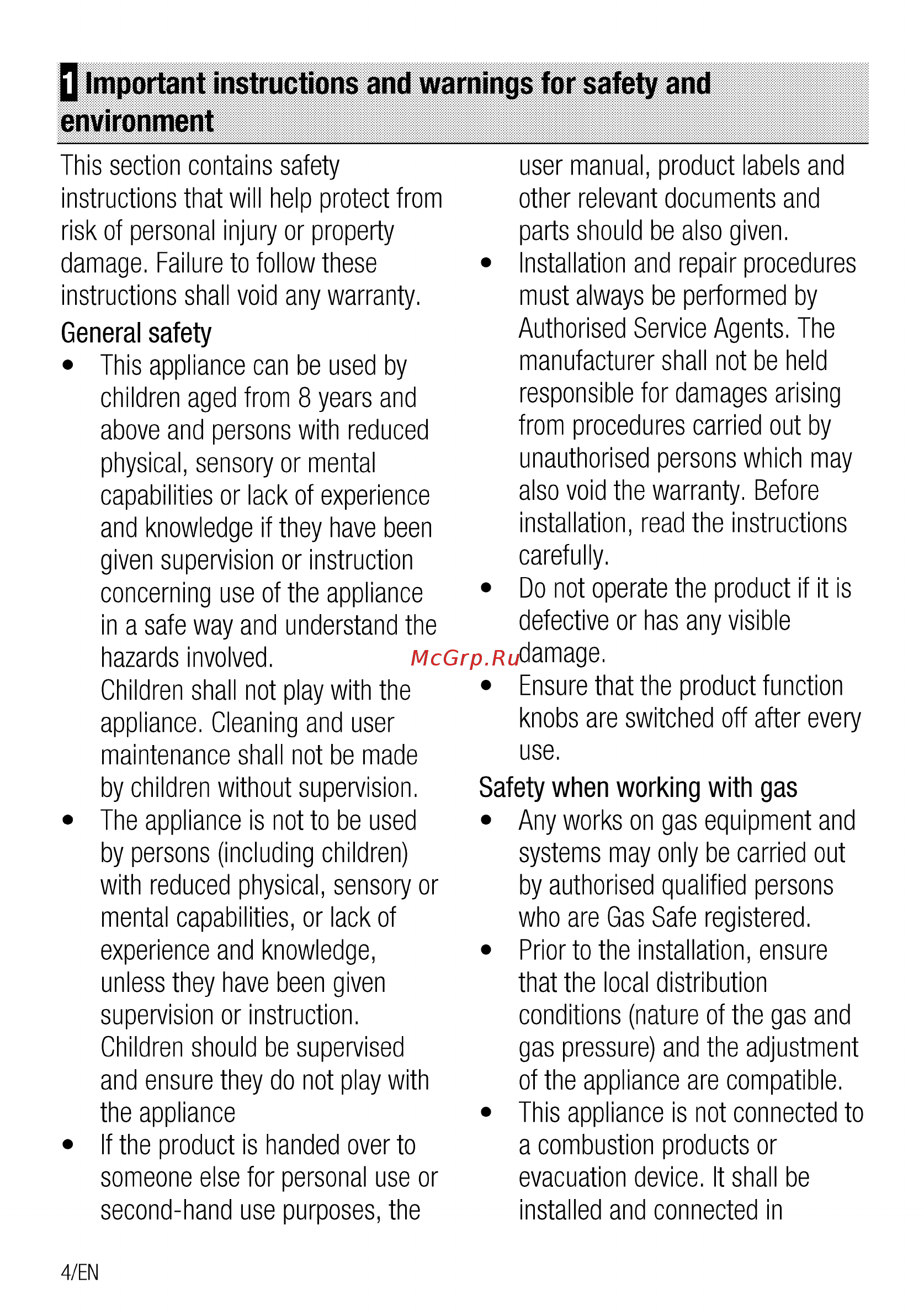 Beko HIAW64223SX [4/88] Q important instructions and warnings for safety and