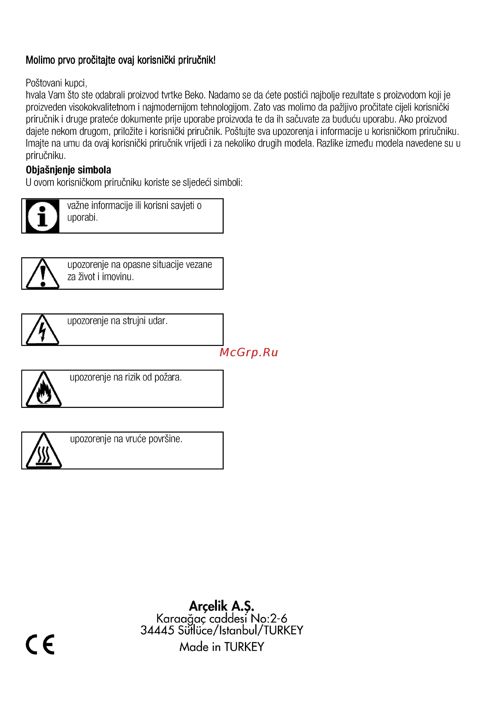 Beko HIAW64223SX [46/88] Arçelik a