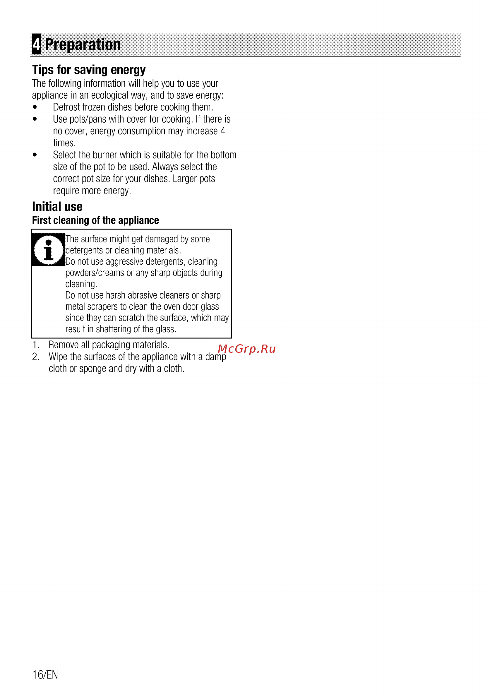 Beko HIAG64225SAR [16/44] Q preparation