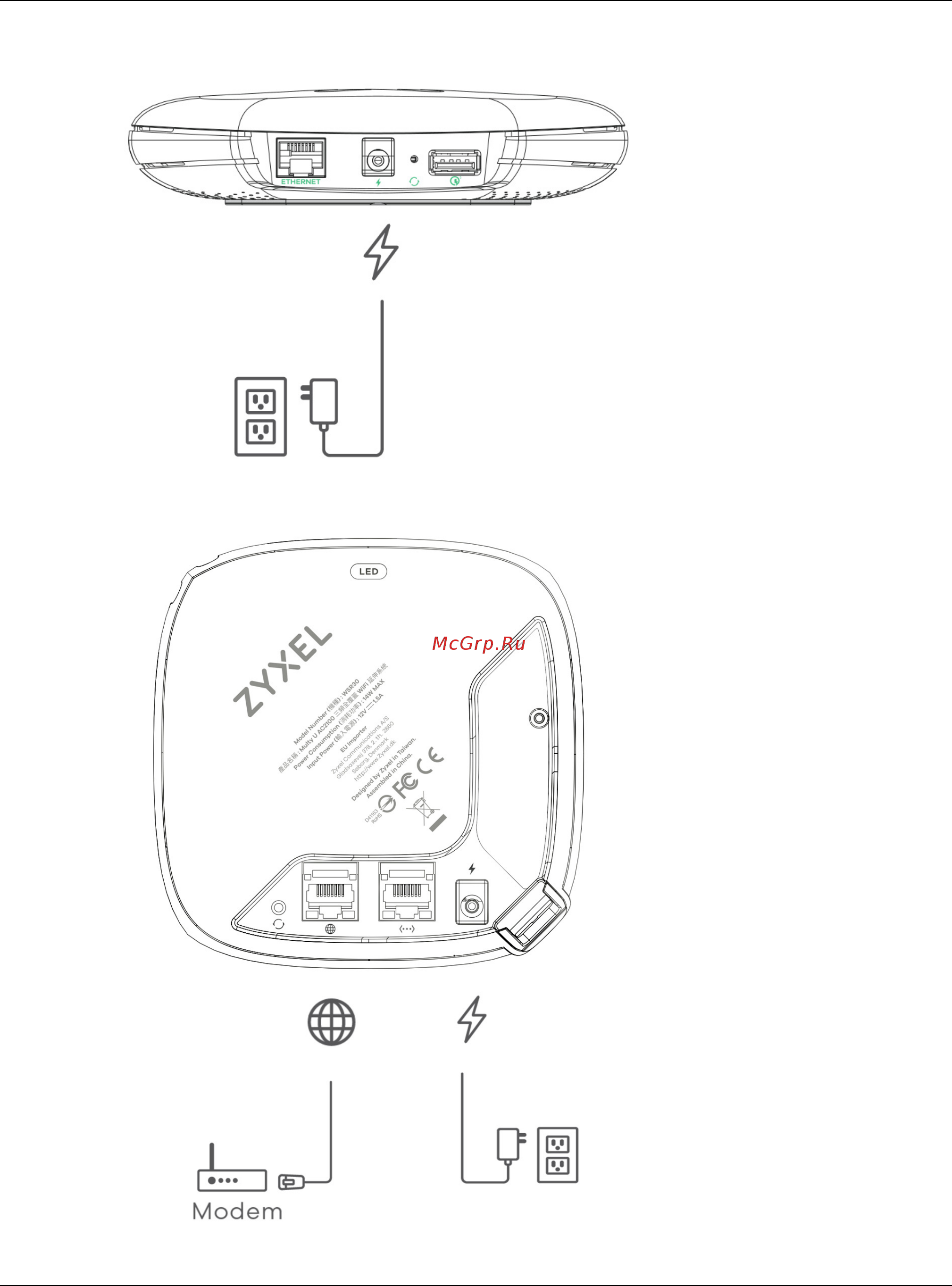 Zyxel Multy Mini(WSQ20) Руководство пользователя онлайн [9/86] 397402