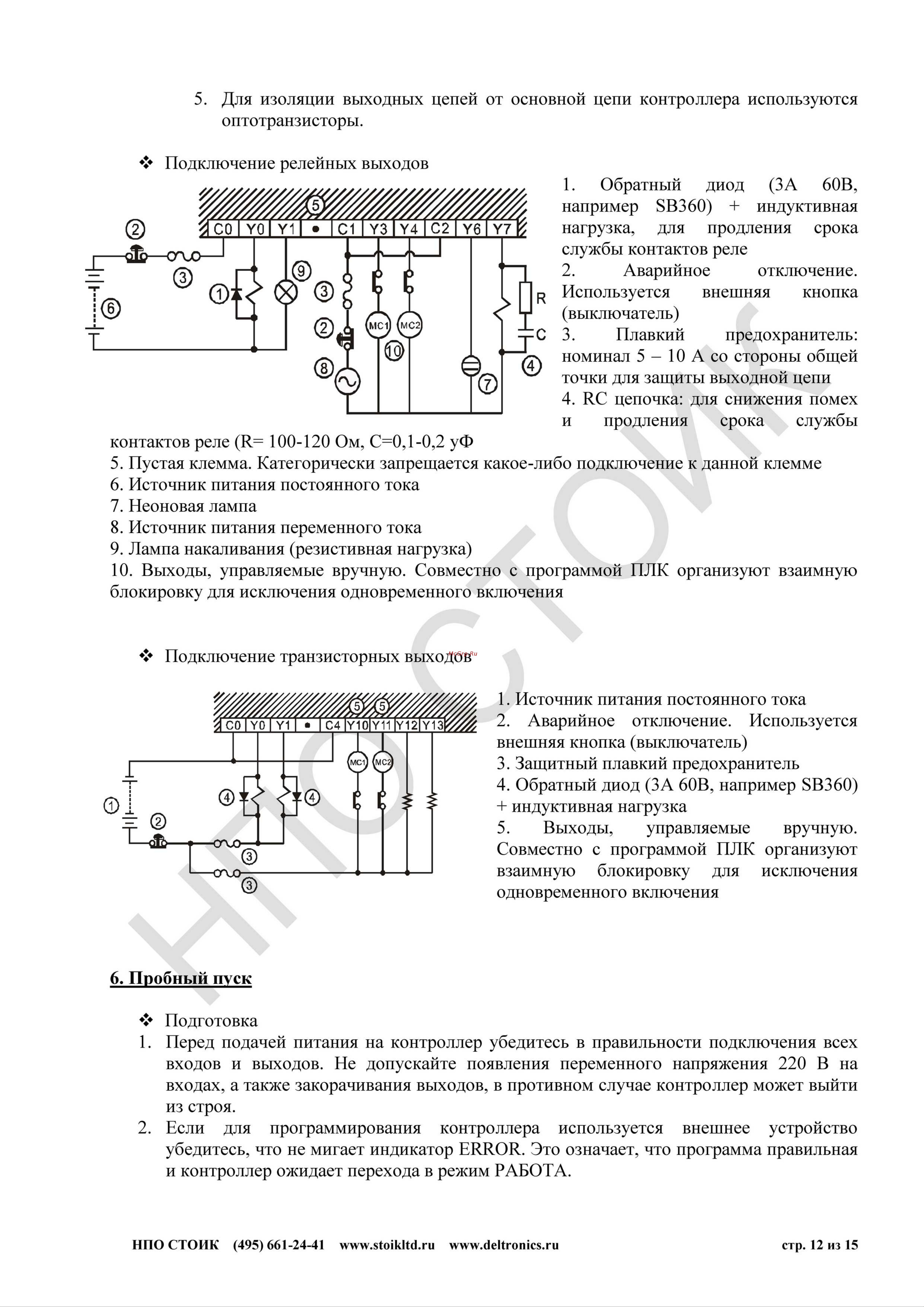 Delta Electronics DVP24SV11T2 Руководство пользователя онлайн [12/15] 397527