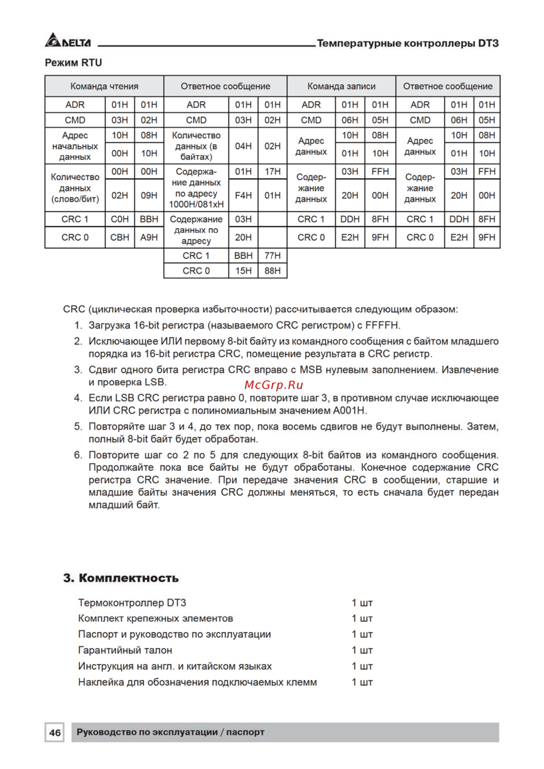Delta Electronics DT360VD-0200 [46/56] Паспорт и руководство по эксплуатации