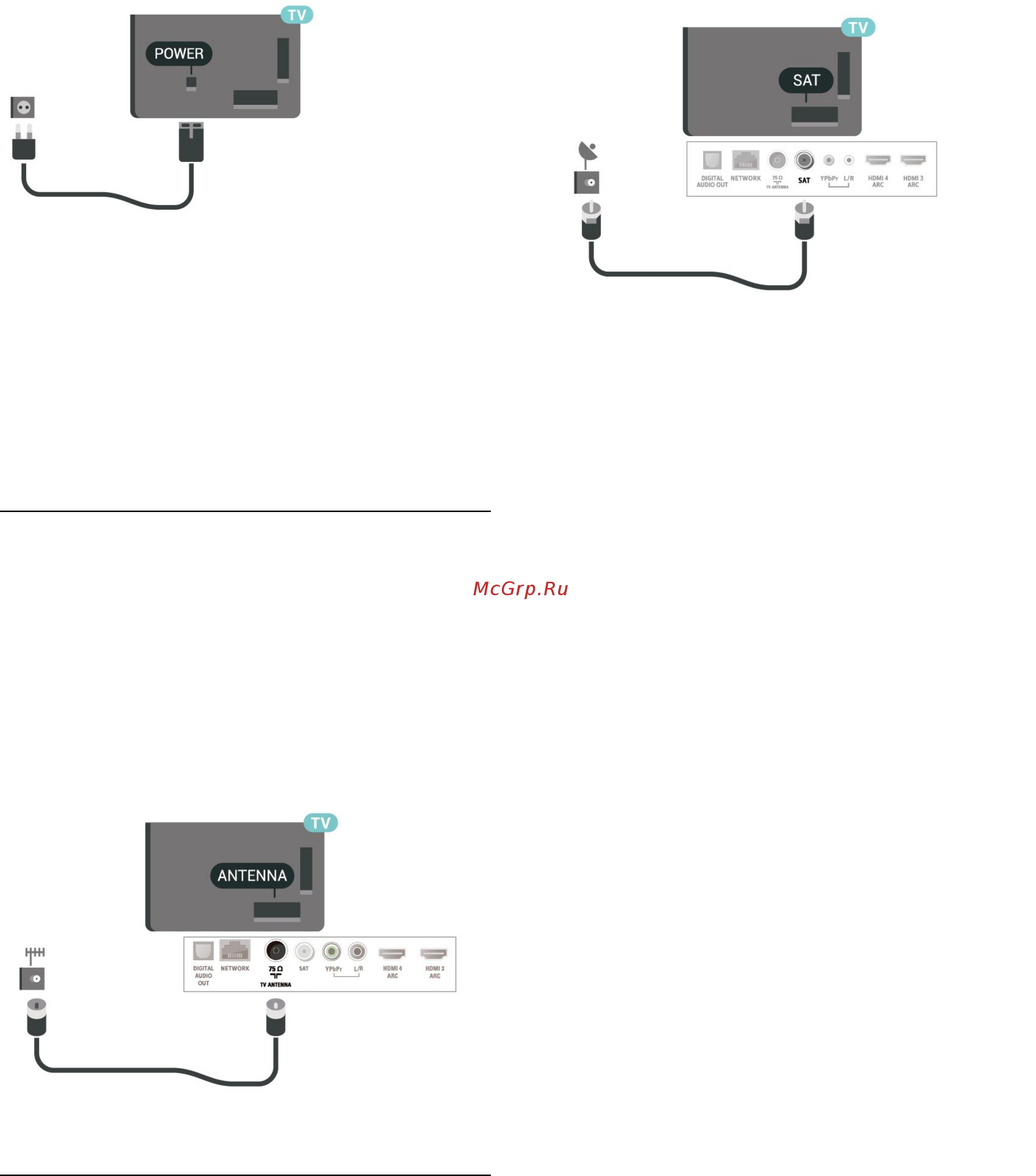 Philips 55PUS7303/60 [6/95] Антенный кабель