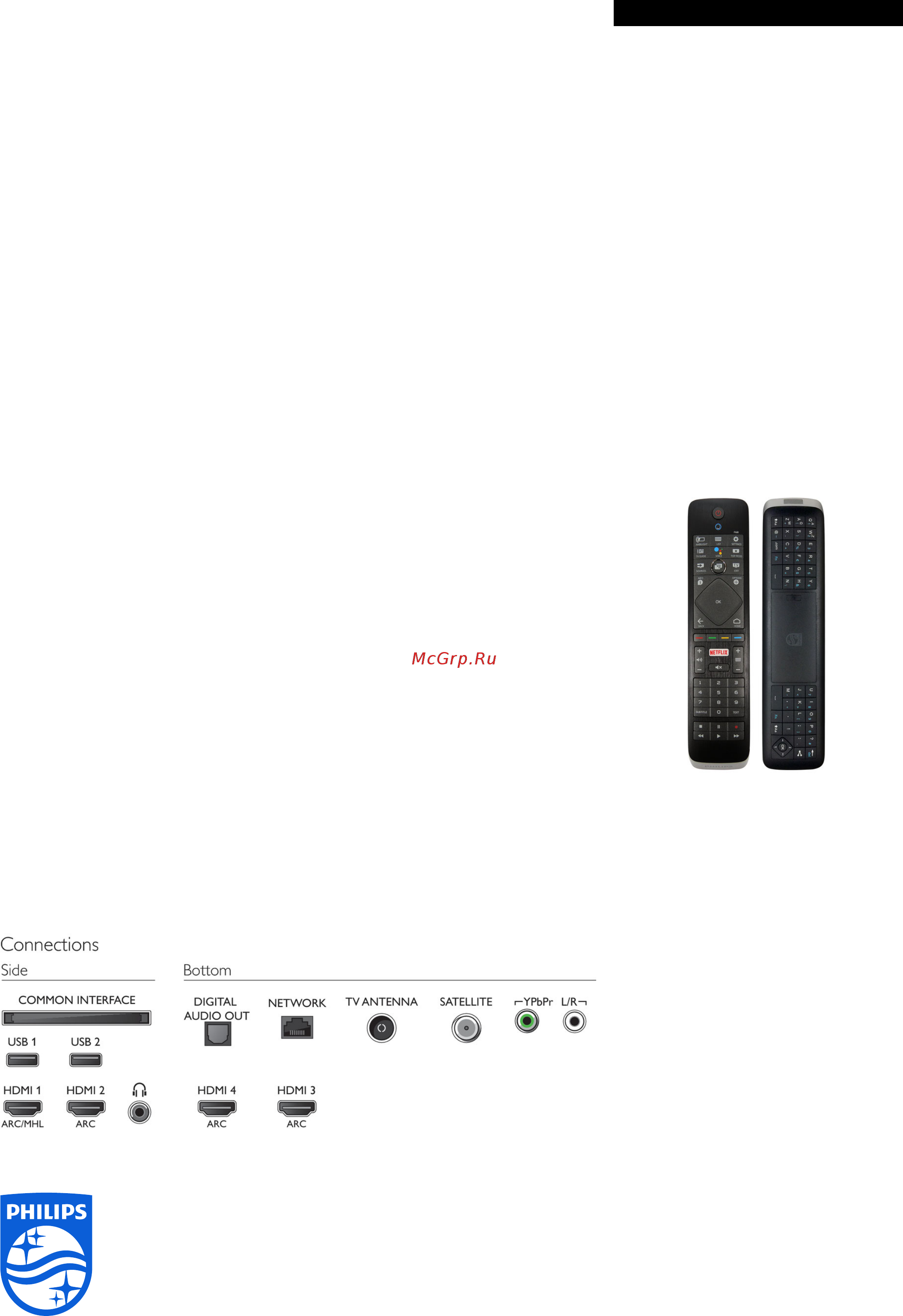 Philips 50PUS7303/60 [3/3] Характеристики