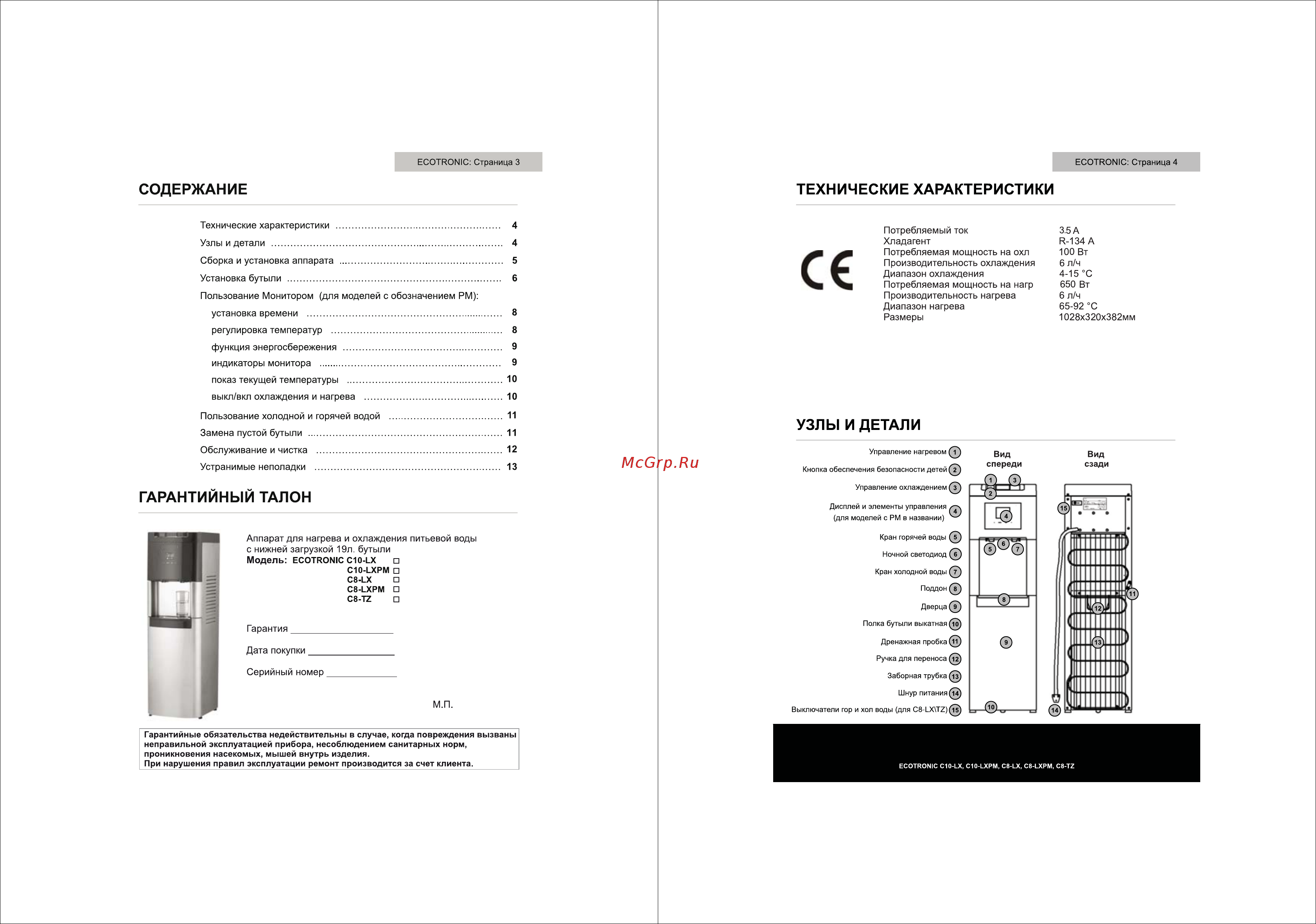 Ecotronic C10-LXPM Руководство пользователя онлайн [2/7] 397916