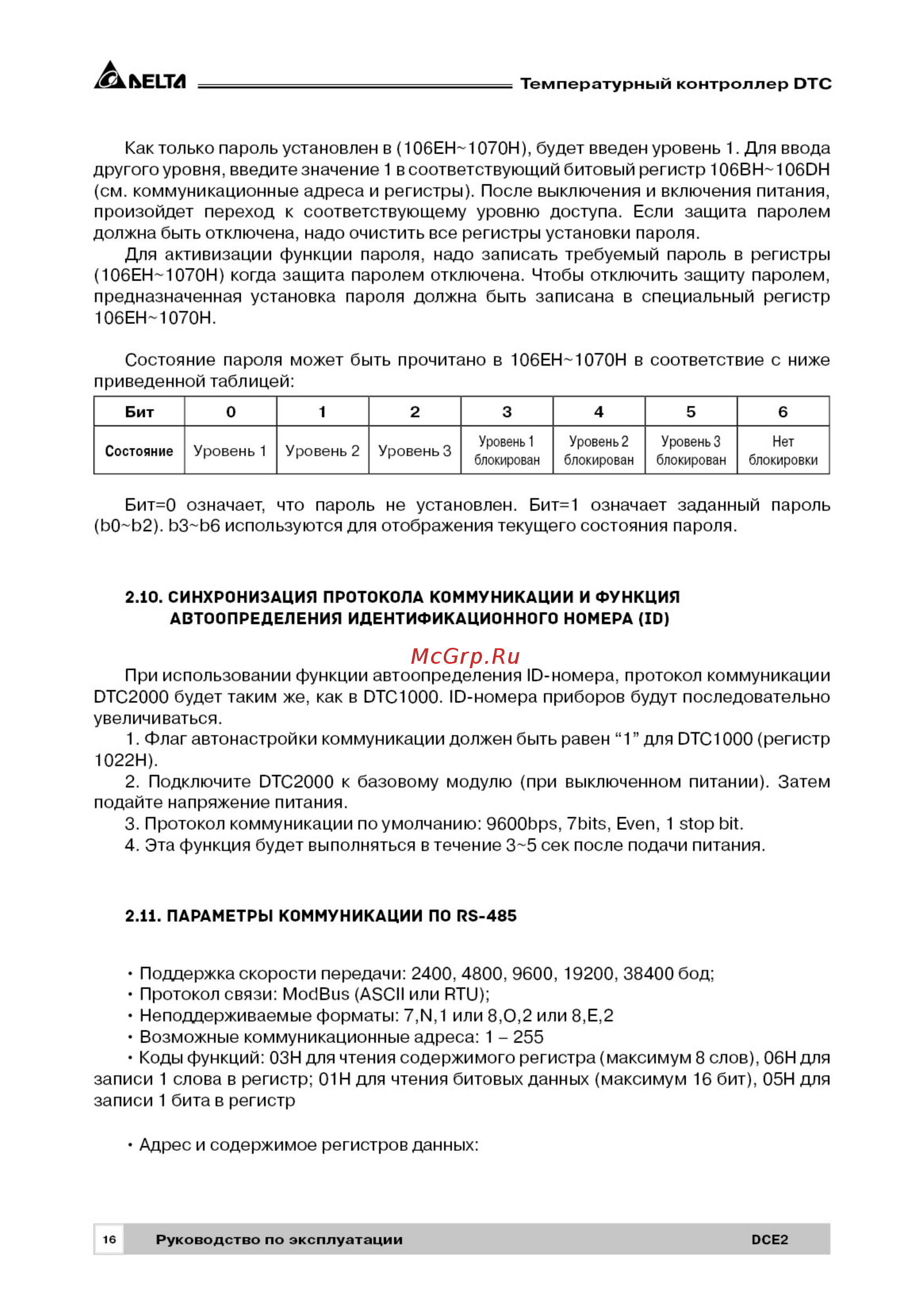 Delta Electronics DTC2000C [16/28] Рэ dtc_2019_паспорт16