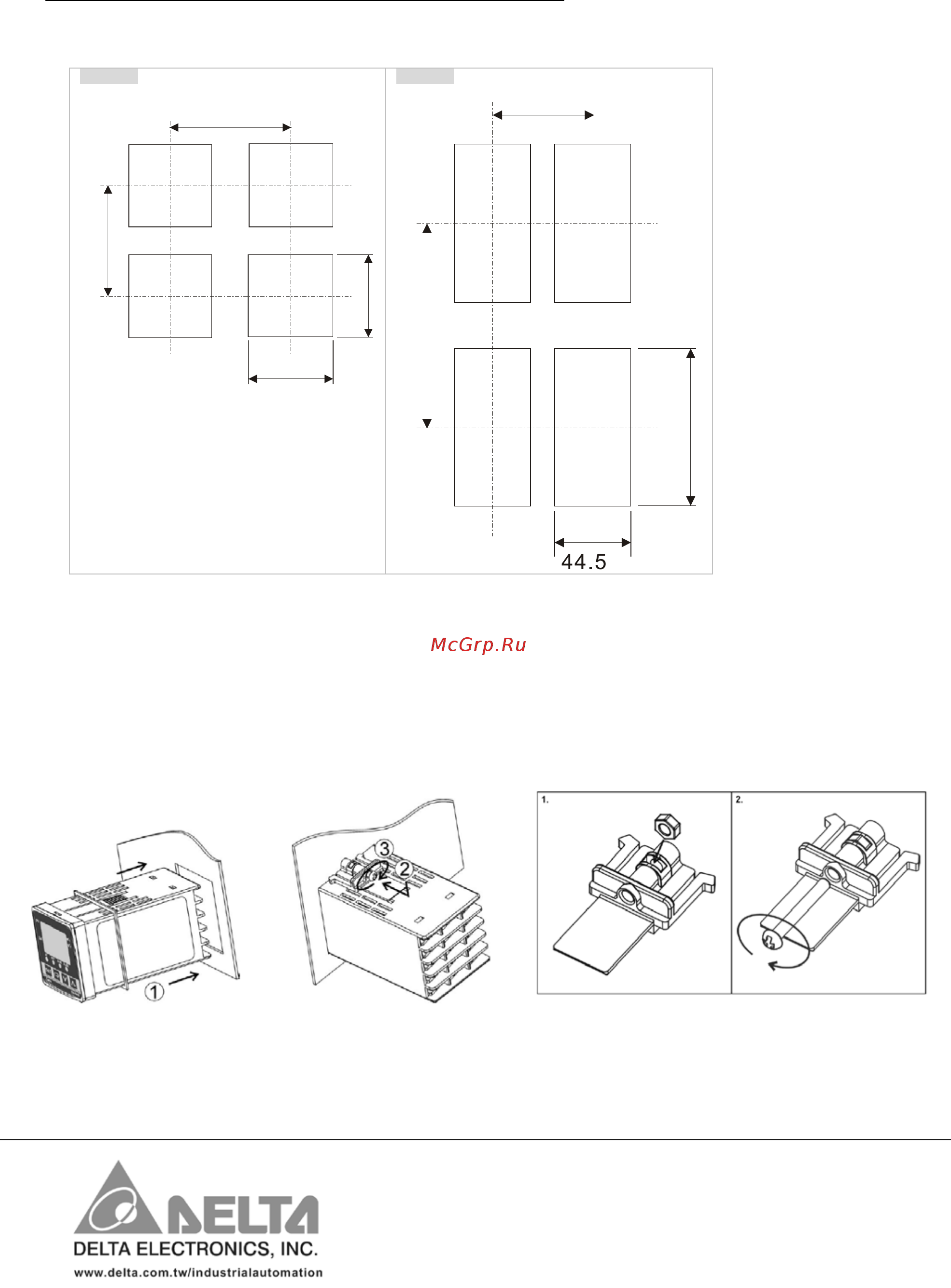 Delta Electronics DTD4848R0 [13/13] Монтаж
