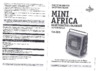 Tourist MINI AFRICA TH-808 Руководство пользователя