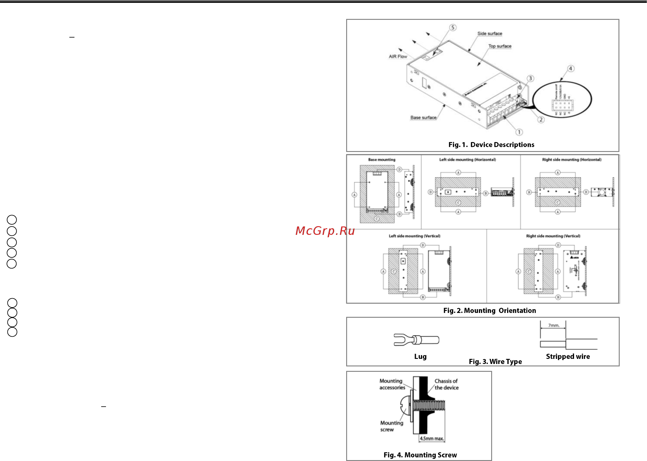 Delta Electronics PMC-24V300W1BA Инструкция по эксплуатации(ENG) онлайн