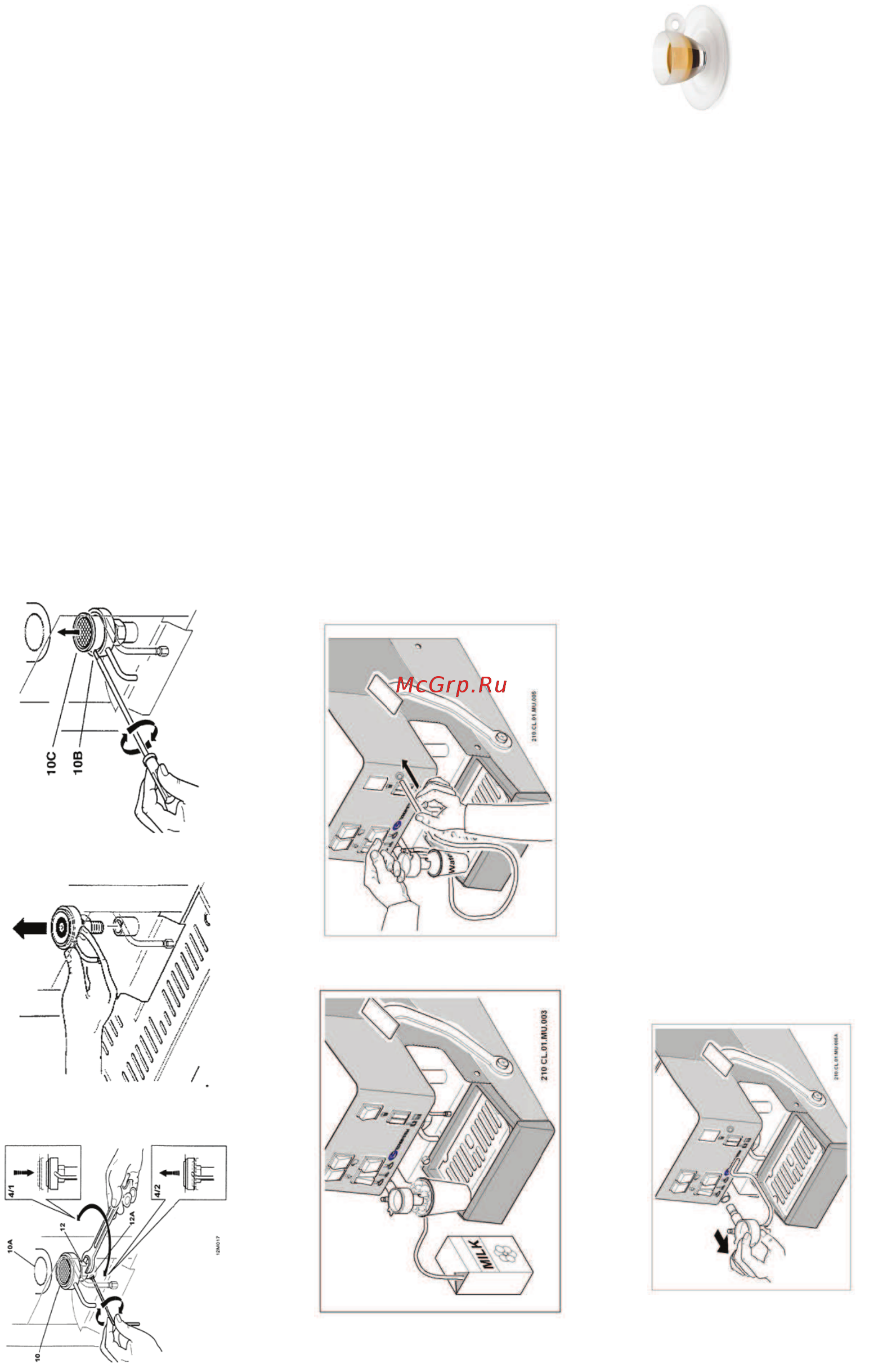 Gretti TS-206SHD [4/6] Приготовление кофе