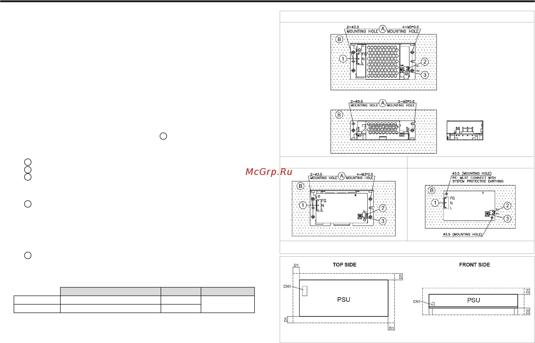 Delta Electronics PJ-5V15W Инструкция по эксплуатации(ENG) онлайн