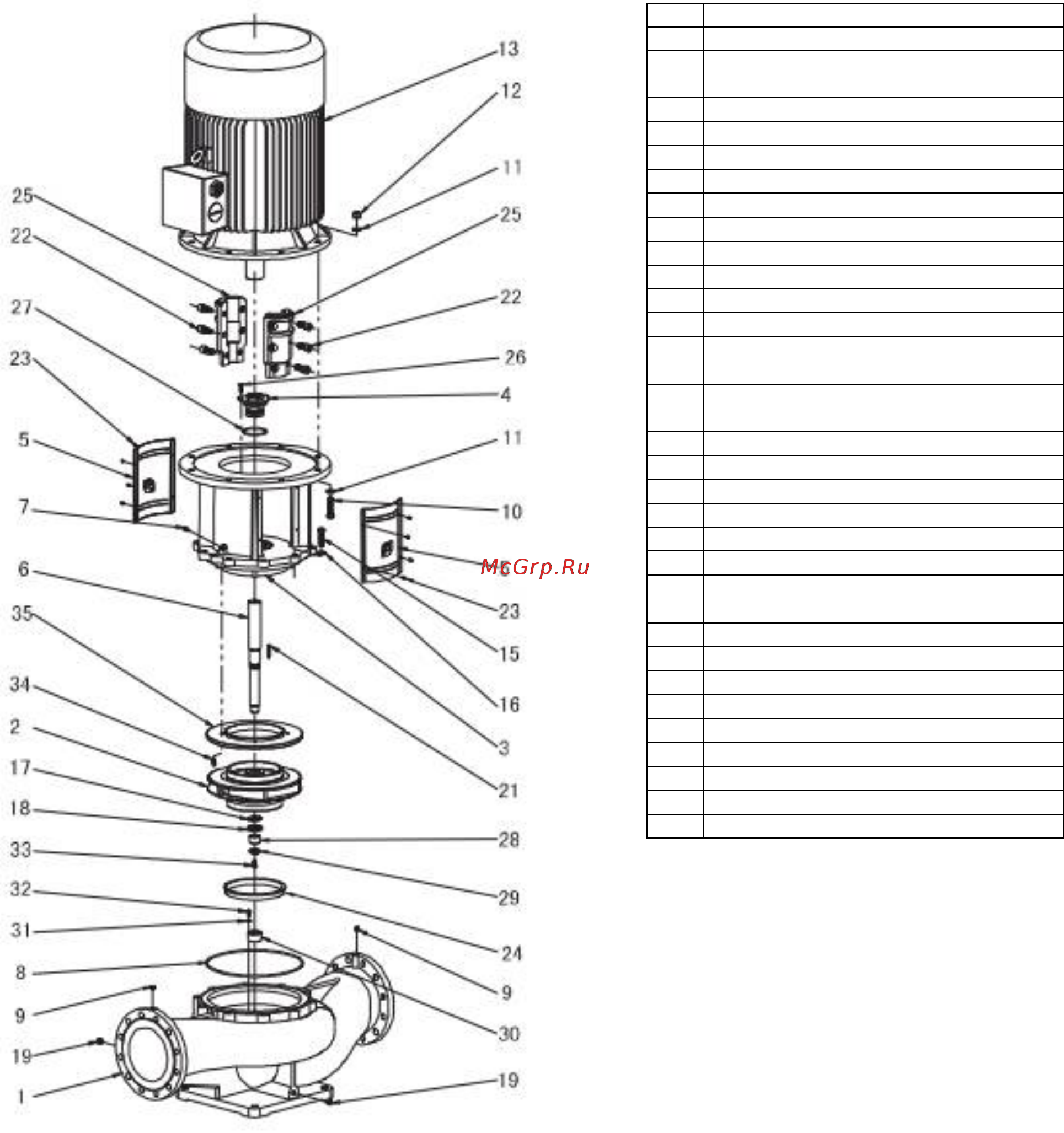 Waterstry SCRV 125-18/4* [20/64] Scrv200 scrv250 легкосъемная структура