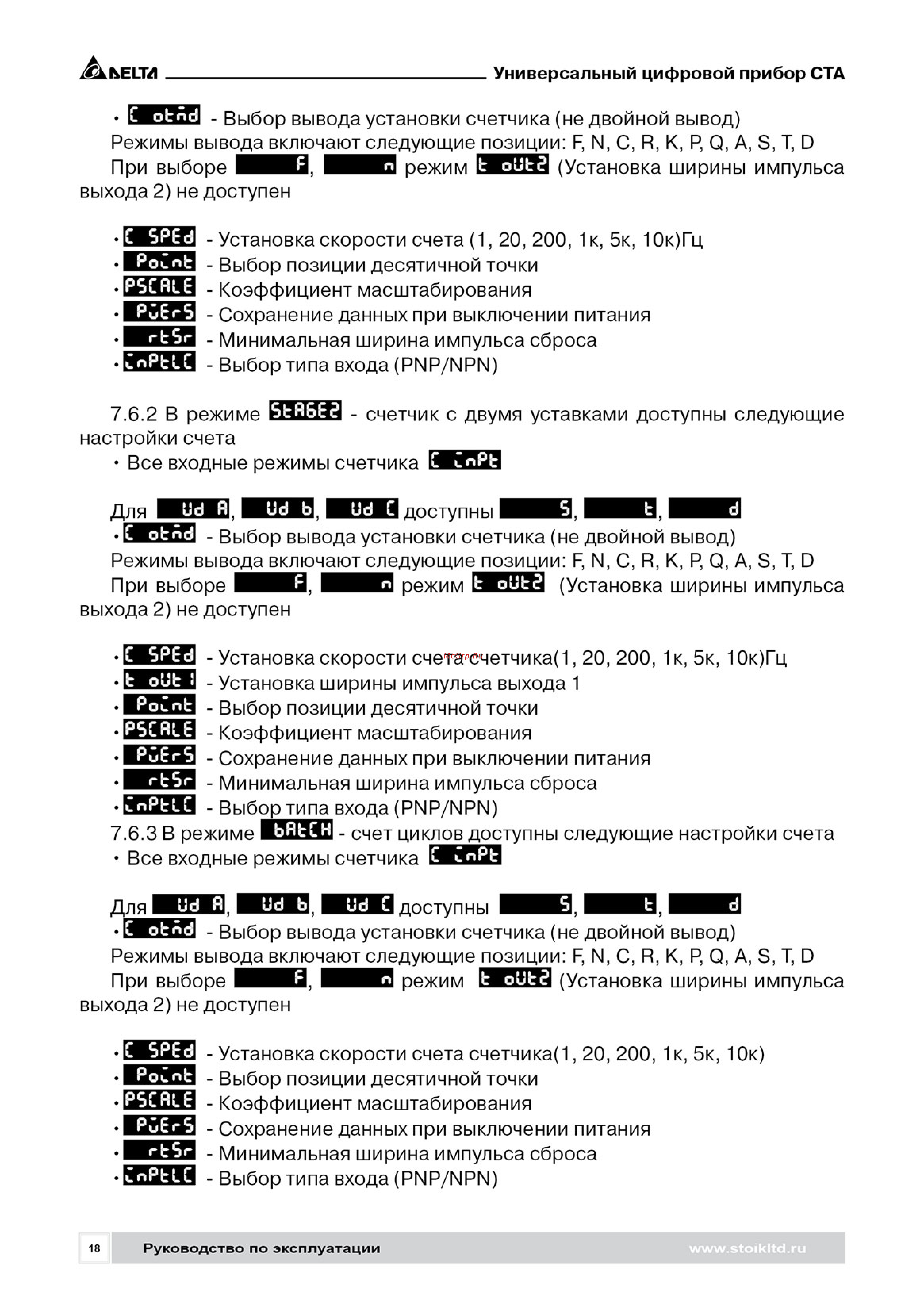 Delta Electronics CTA4001D [18/24] Для