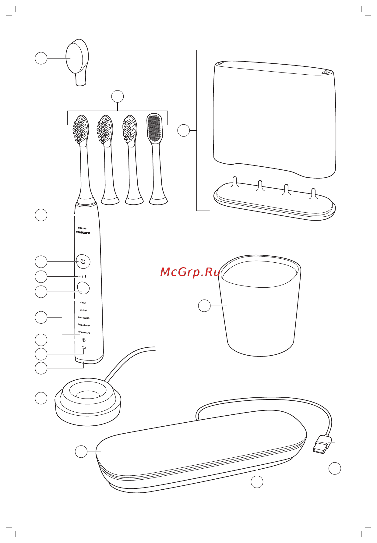 Philips HX9924/47 Руководство пользователя онлайн [3/358] 399042