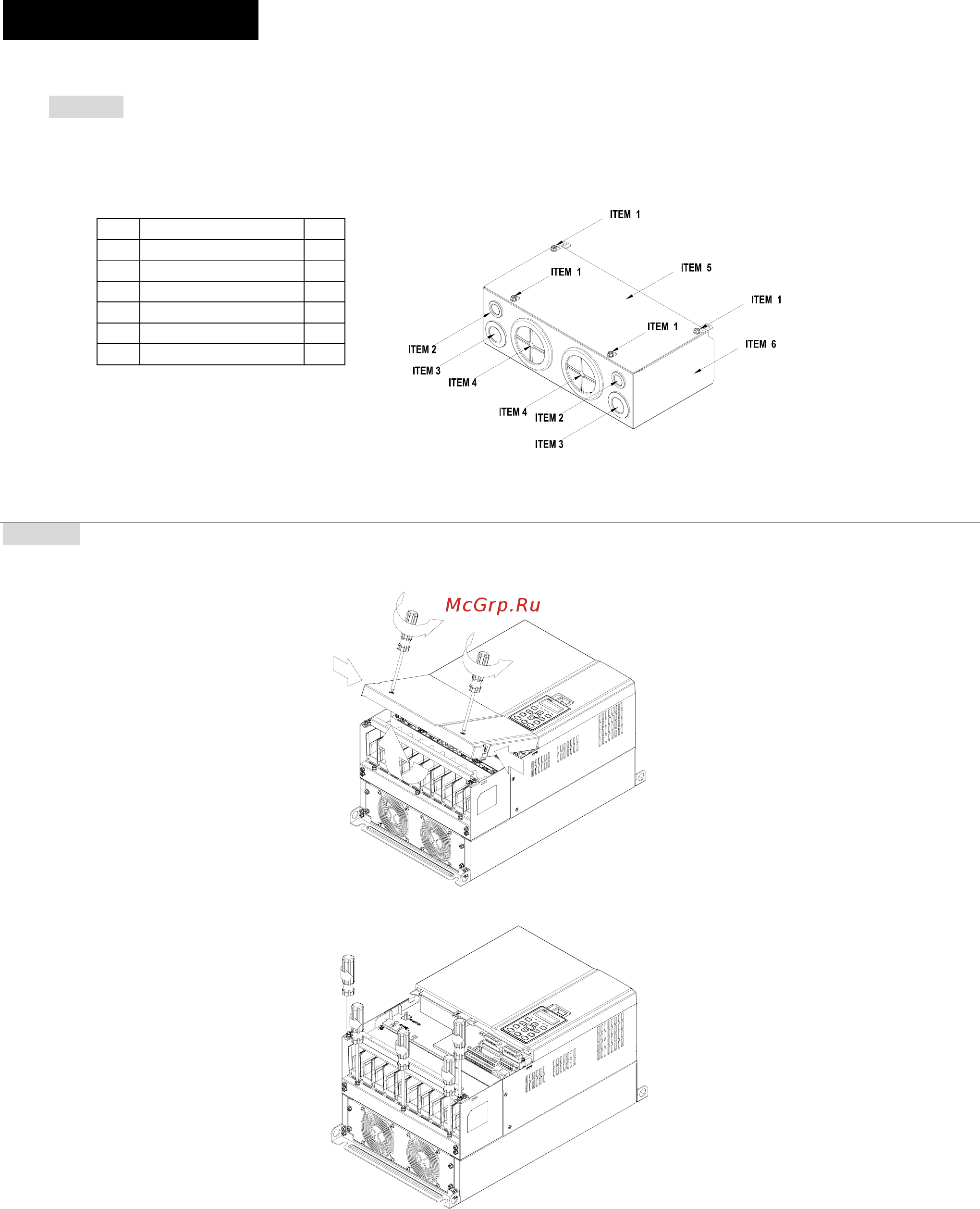 Delta Electronics AFE370A43A [32/131] Conduit box kit
