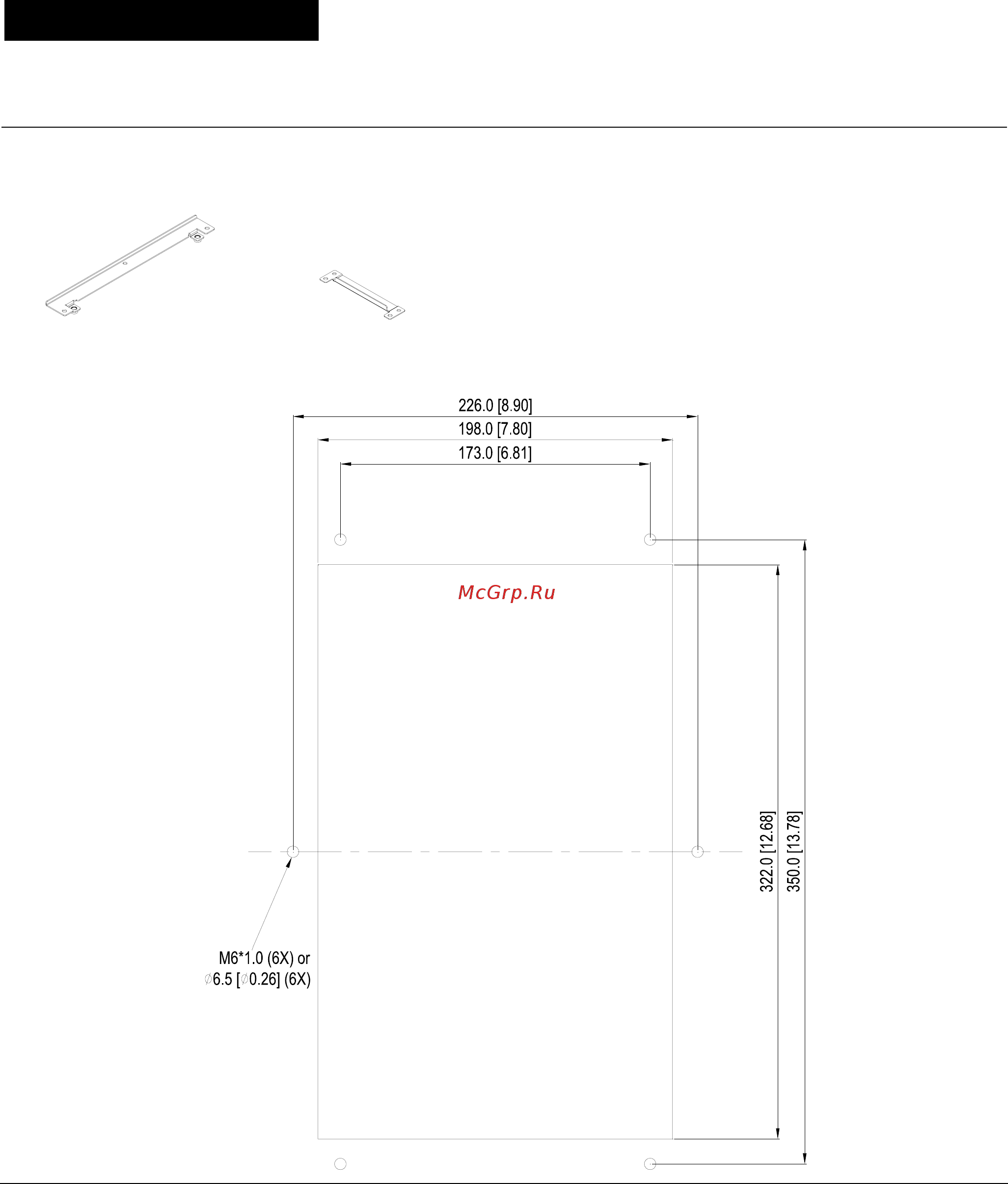 Delta Electronics REG300A23A-21 [36/131] Flange mounting kit
